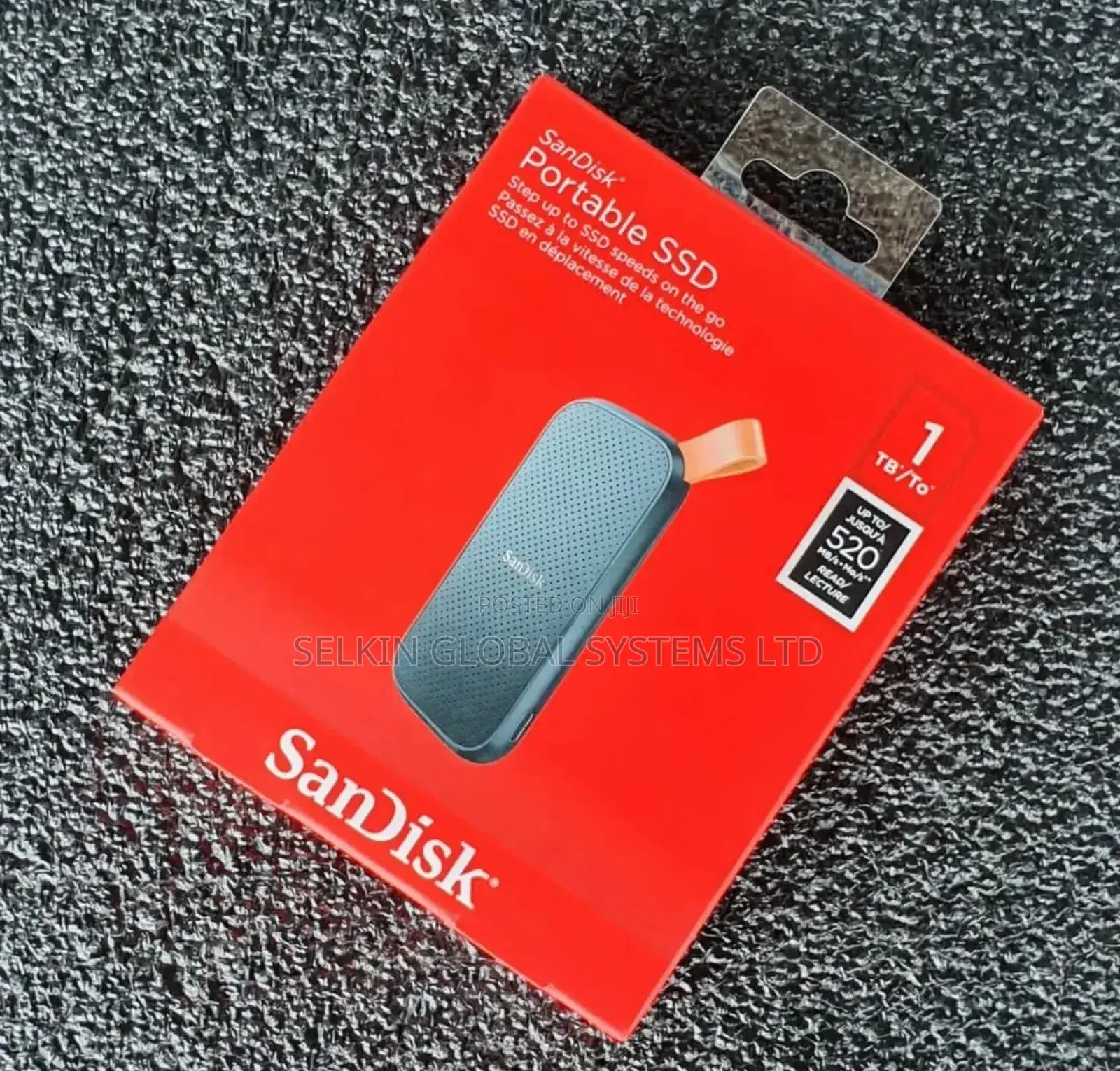 Portable Sandisk 1tb 3.0 External Ssd Hard Drive