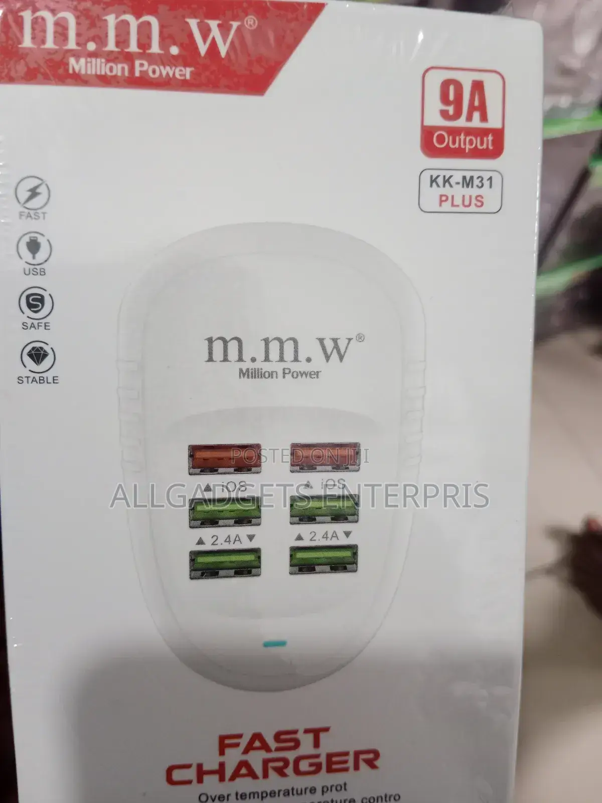 6 Ports Charger