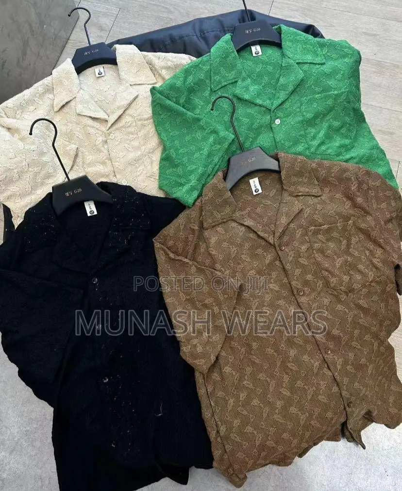 Luxury Silk Net Shirt