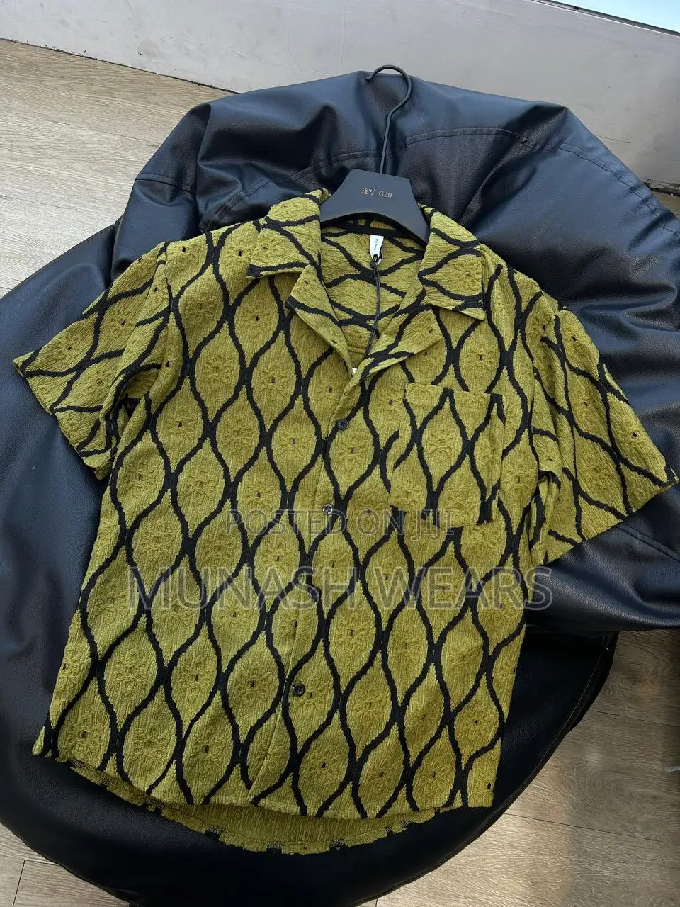 Luxury Silk Net Shirt