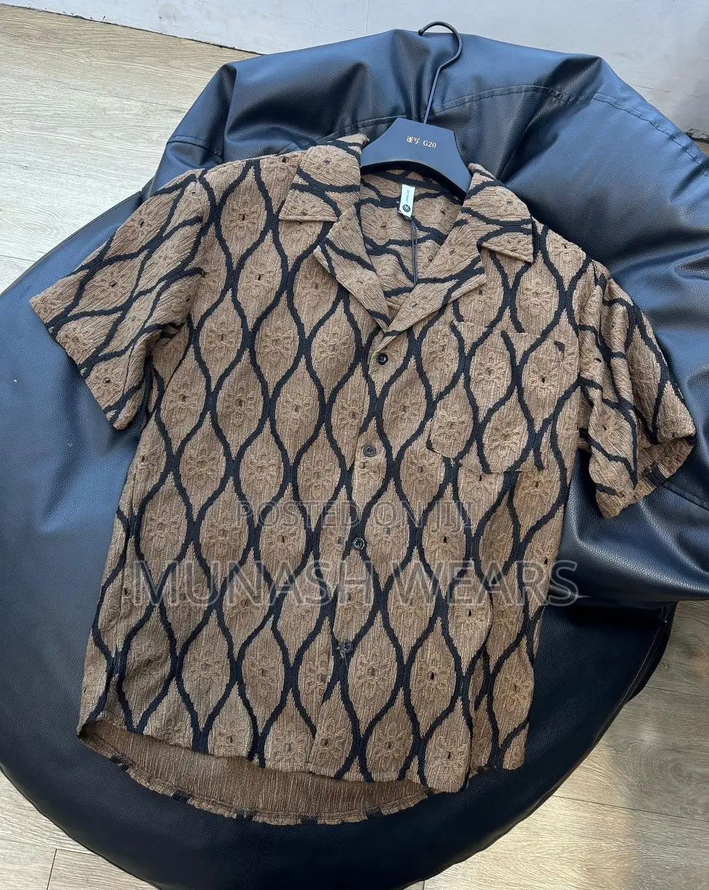 Luxury Silk Net Shirt
