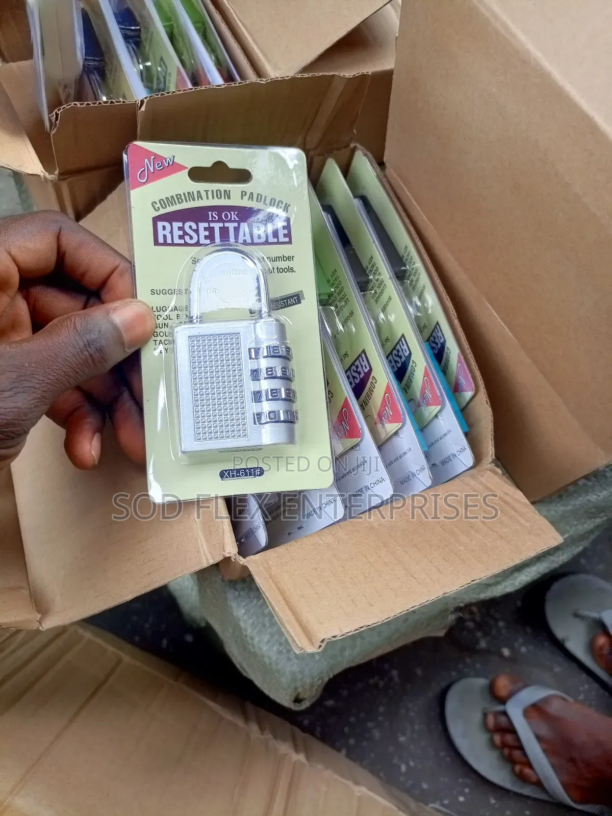 Number/Password/ Luggage Padlock in Pack 10 Pieces