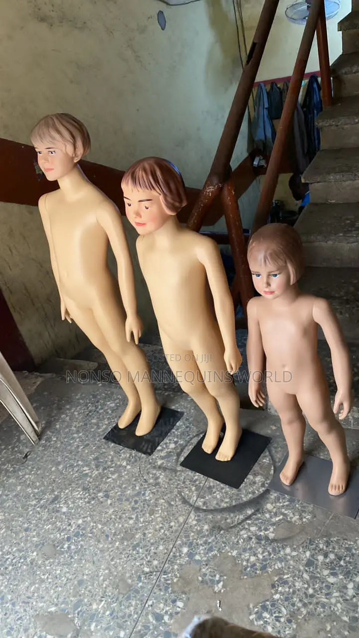 All Ages of Kids Plastic Unisex Display Mannequin