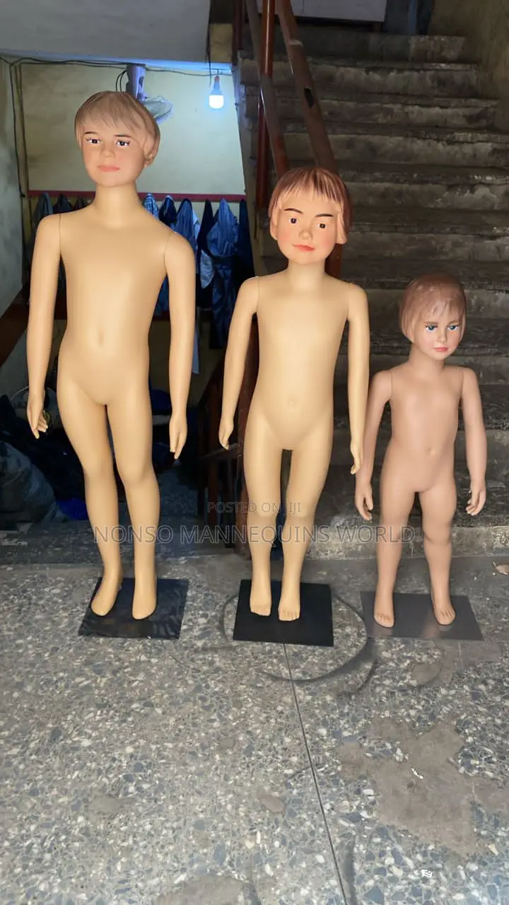 All Ages of Kids Plastic Unisex Display Mannequin