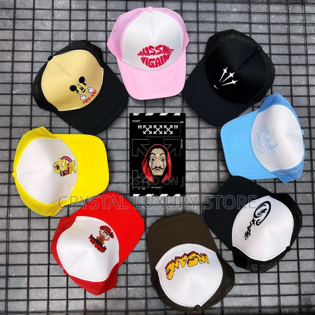 Top Quality Luxury Men Face Cap