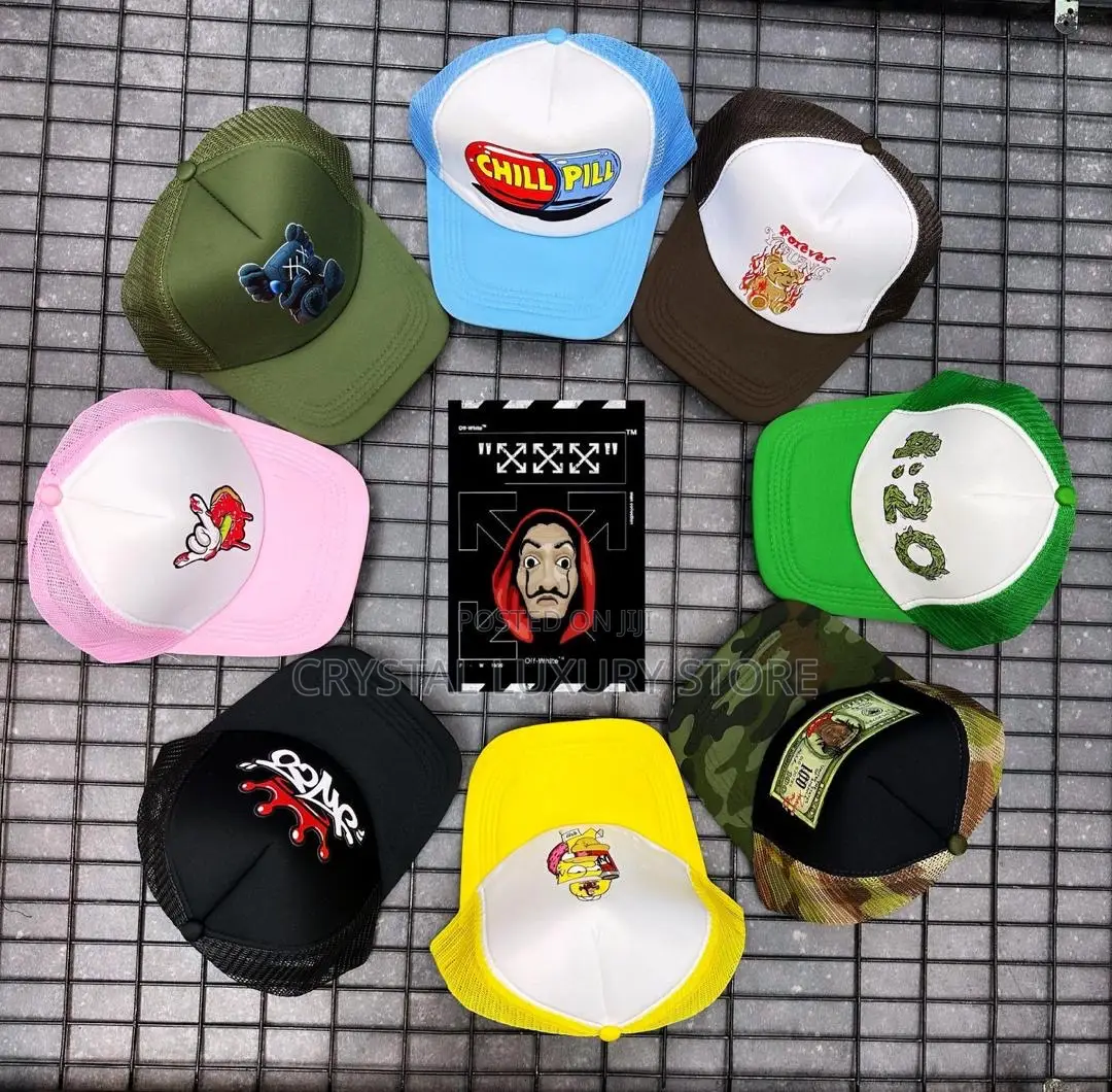 Top Quality Luxury Men Face Cap