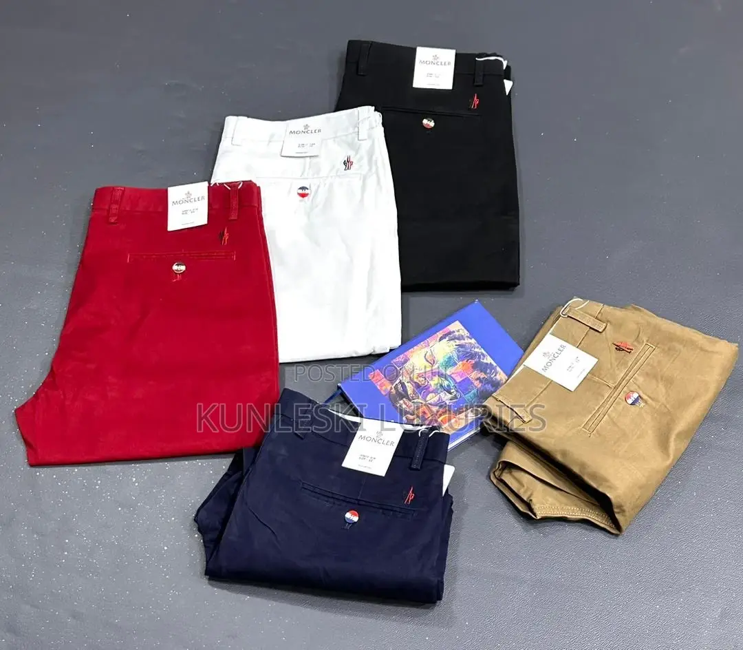 Original Moncler Men Chinos Collection