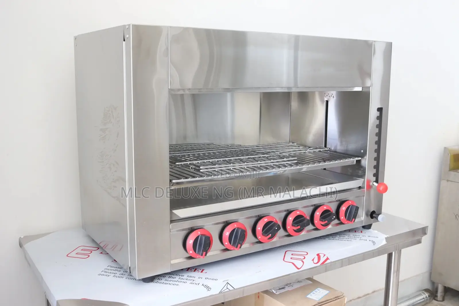 6burners Table Top Gas Salamander Griller/Chicken Grill Oven