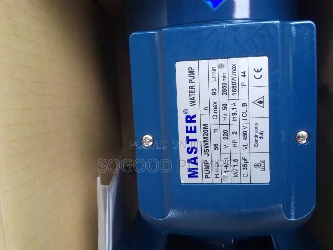 Master Surface Pump 2hp Long Head