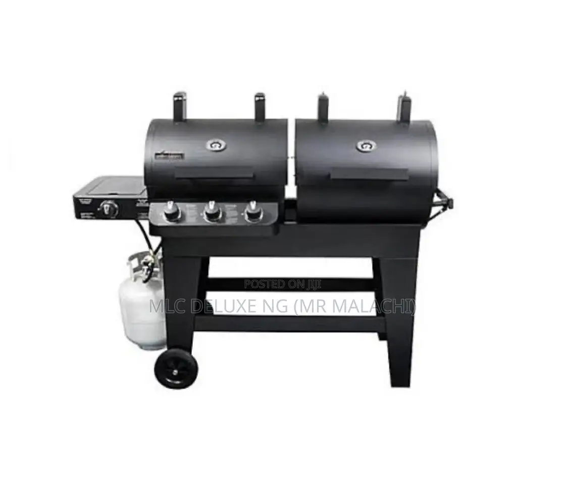 Brinkman Combined Gas and Charcoal Outdoor BBQ Grill Station