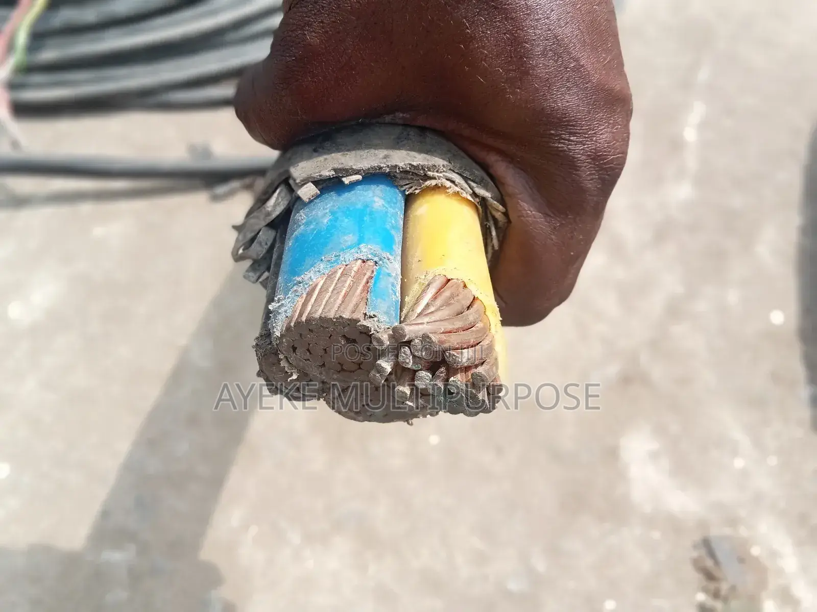 300mm X 3.5 Core Armoured Cable