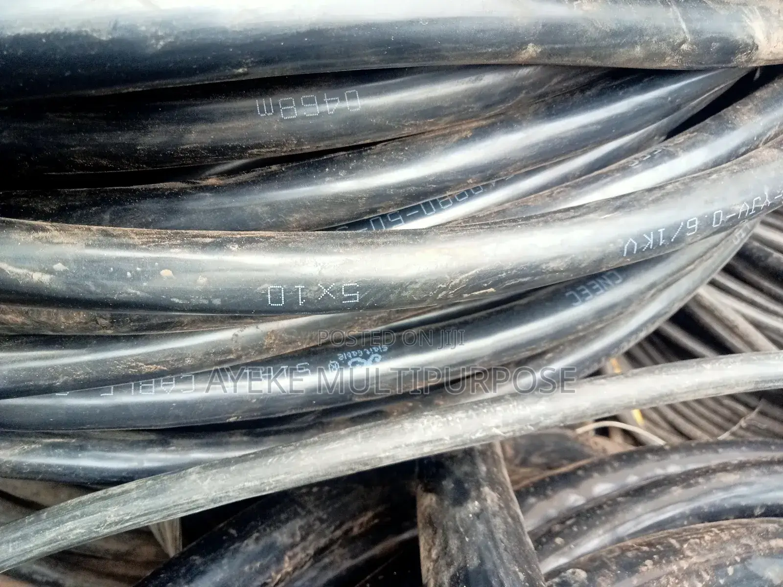 10mm X 5core Non Armoured PVC Cable