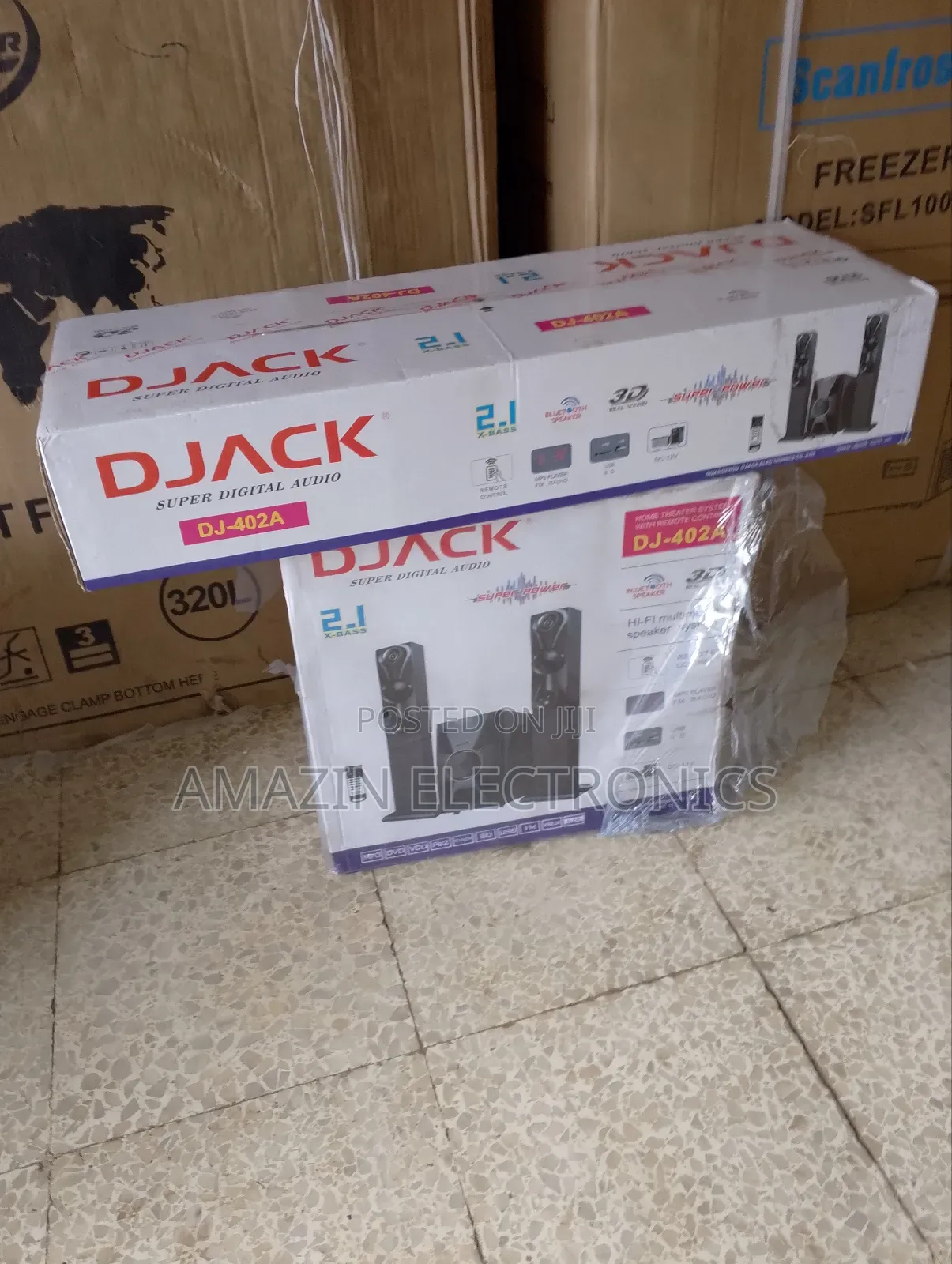 Djack 2.1 Powerful Home Theater
