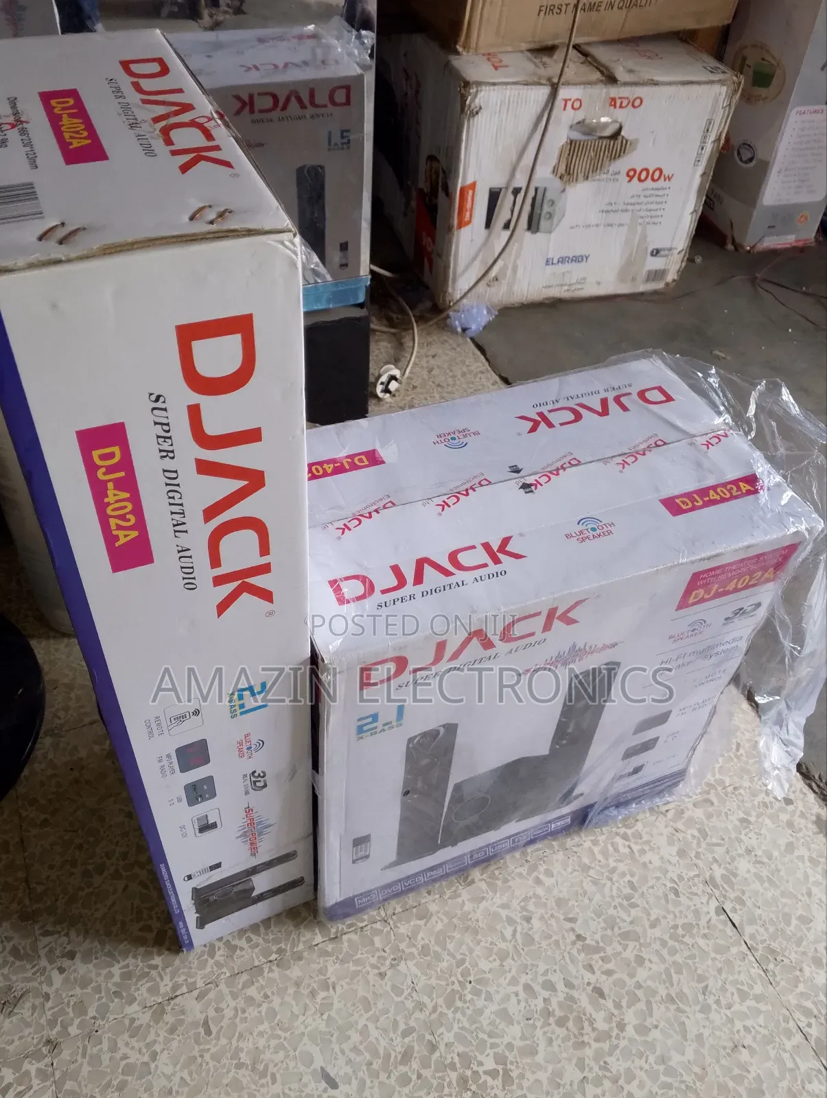 Djack 2.1 Powerful Home Theater