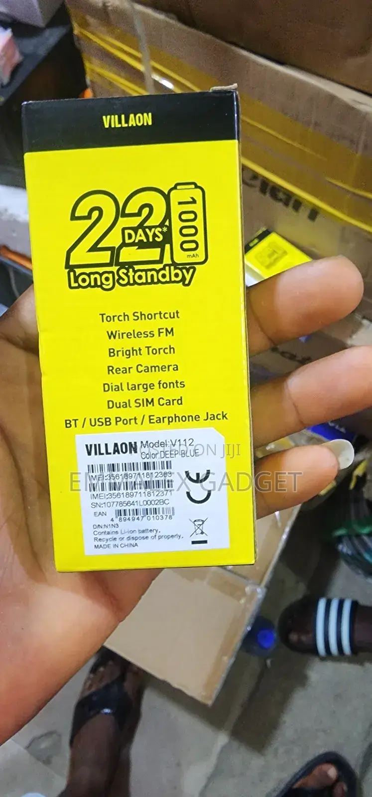 New Villaon V112 Black