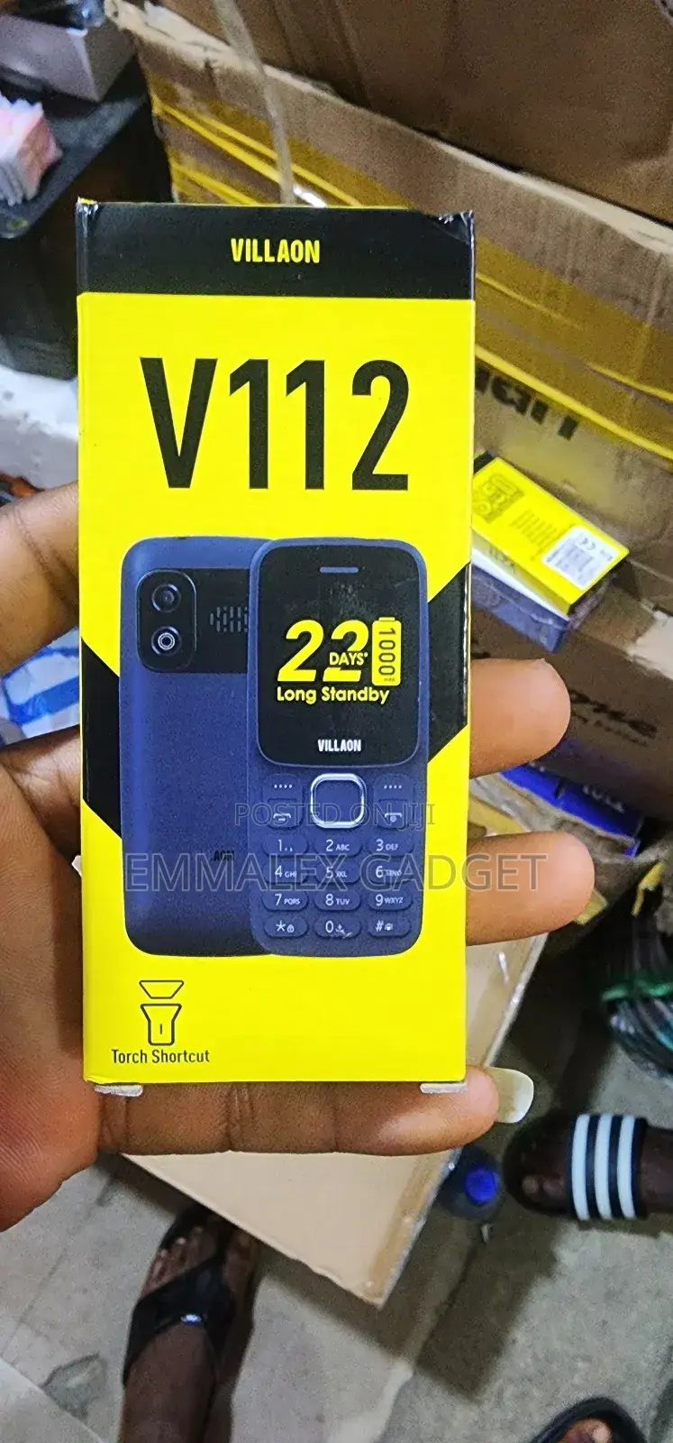 New Villaon V112 Black