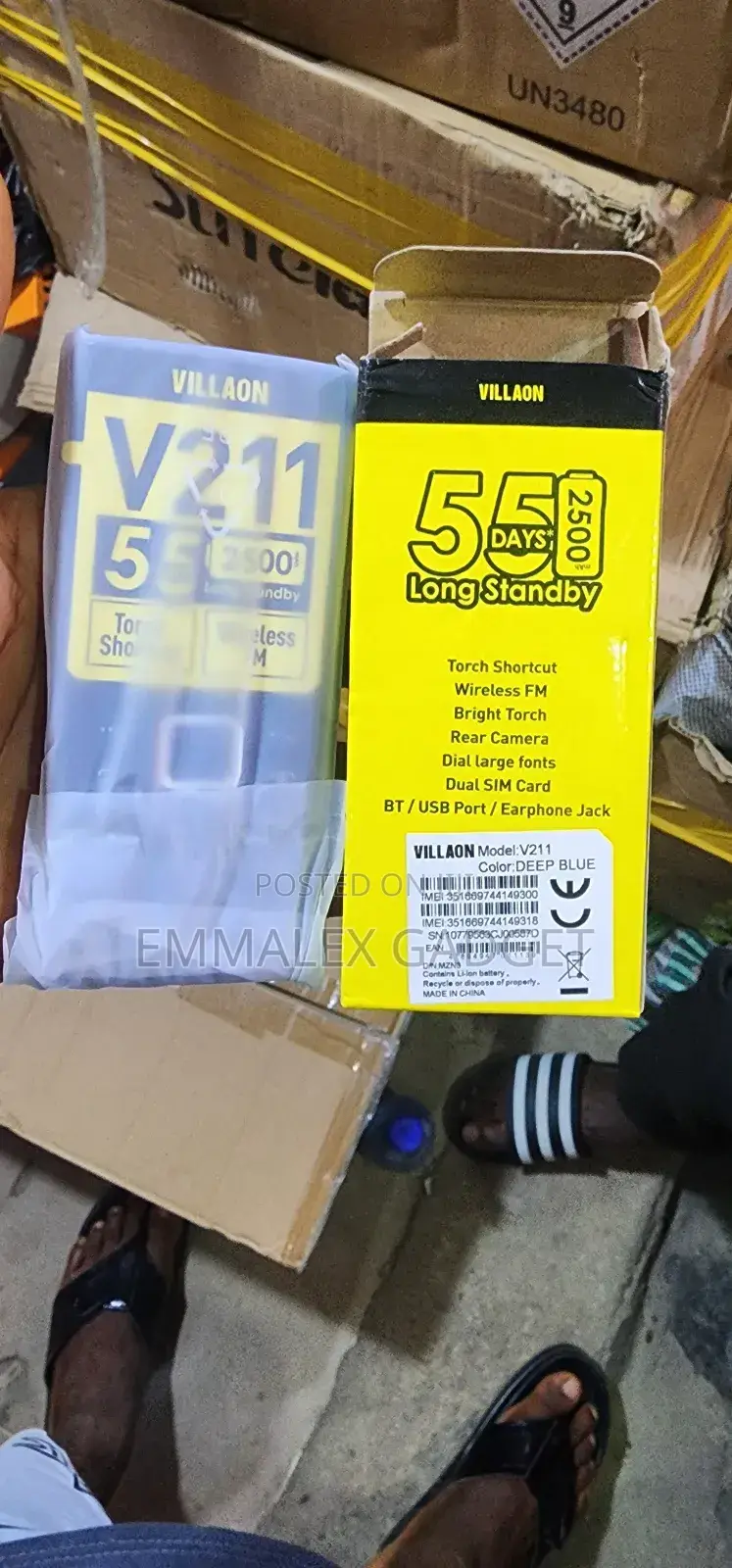 New Villaon V211 Black
