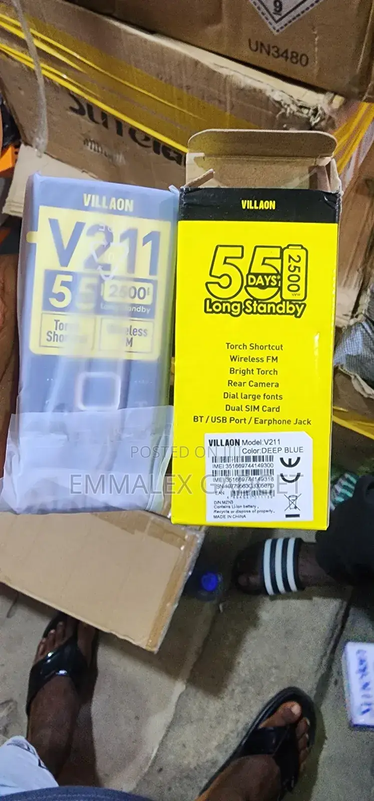 New Villaon V211 Black