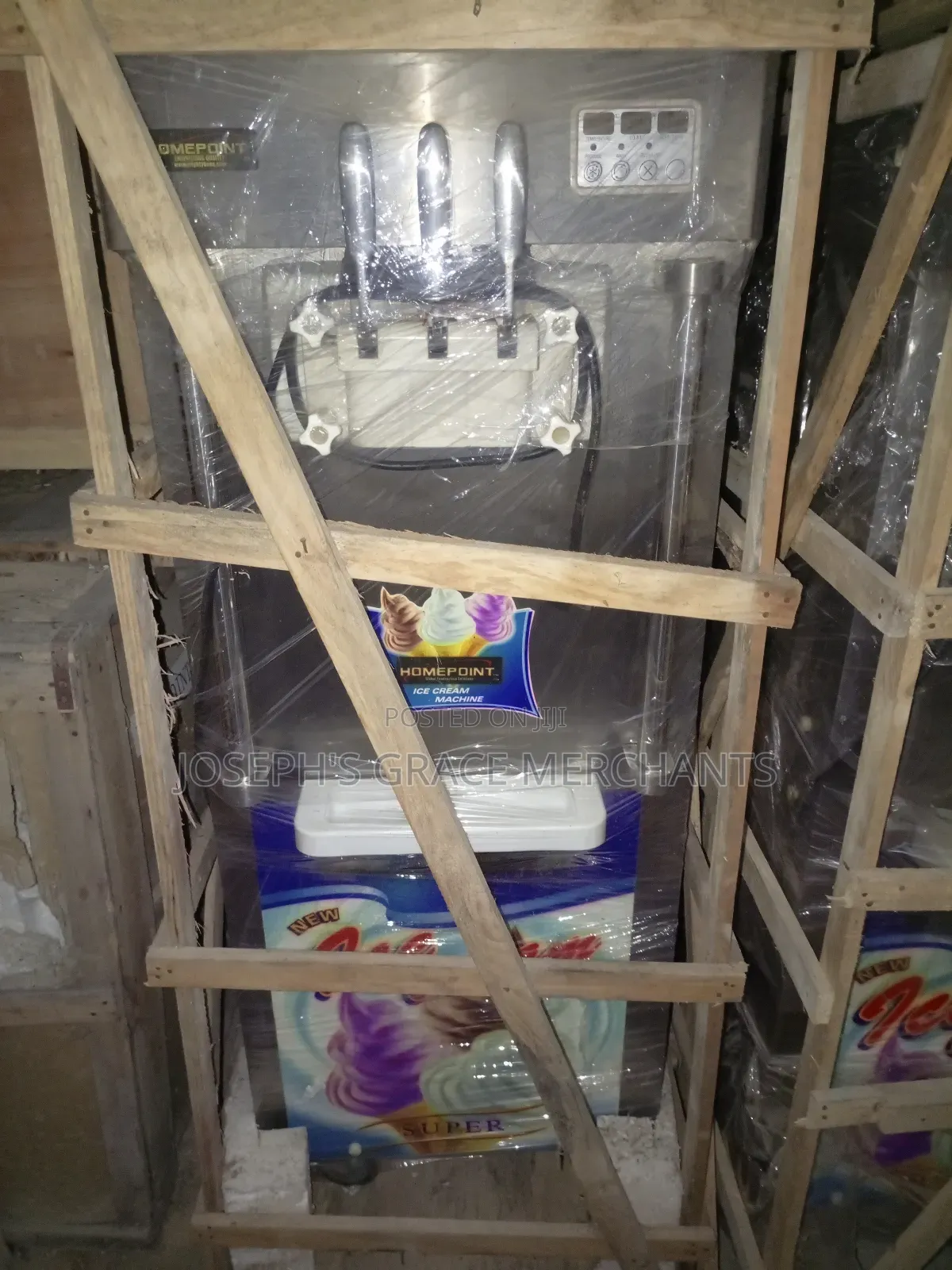 Standing 3 Nozzle Soft Ice-Cream Machine (Home Point)Vietnam