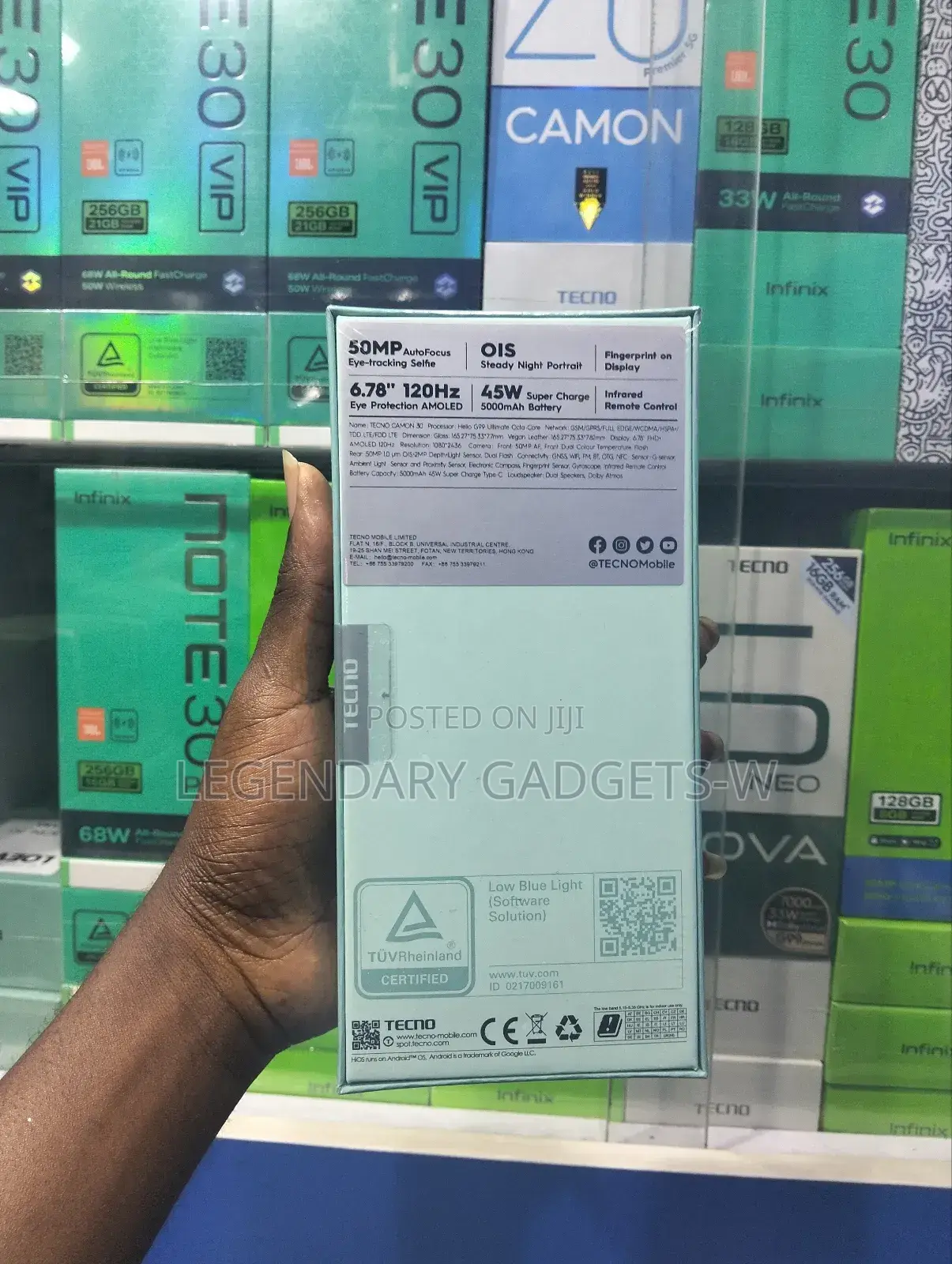 New Tecno Camon 30 256 GB