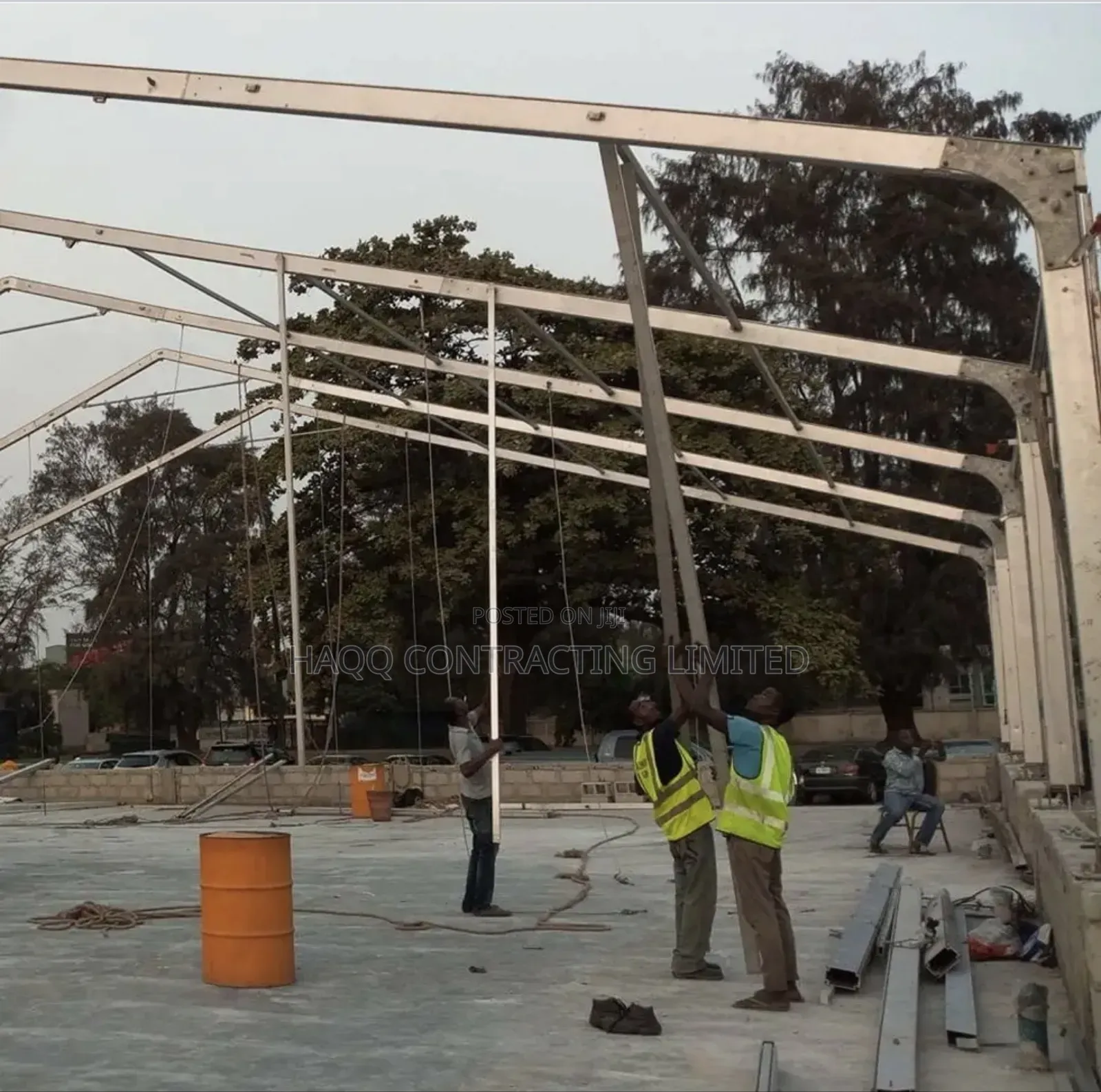 Warehouse Marquee Tent Fabrication, Warehouse Specification