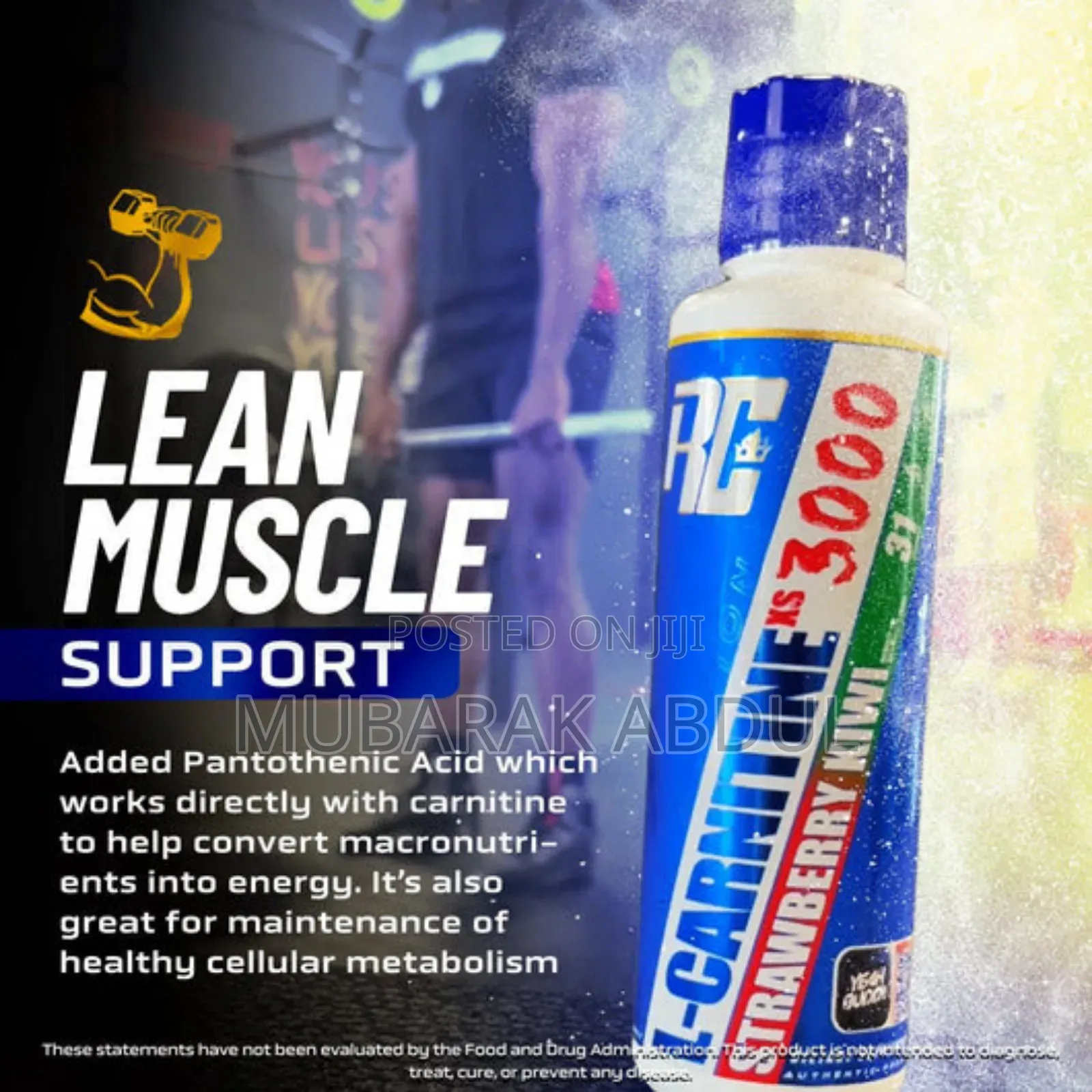 Rc L-Carnitine Xs 1500 Liquid (31 Servings)