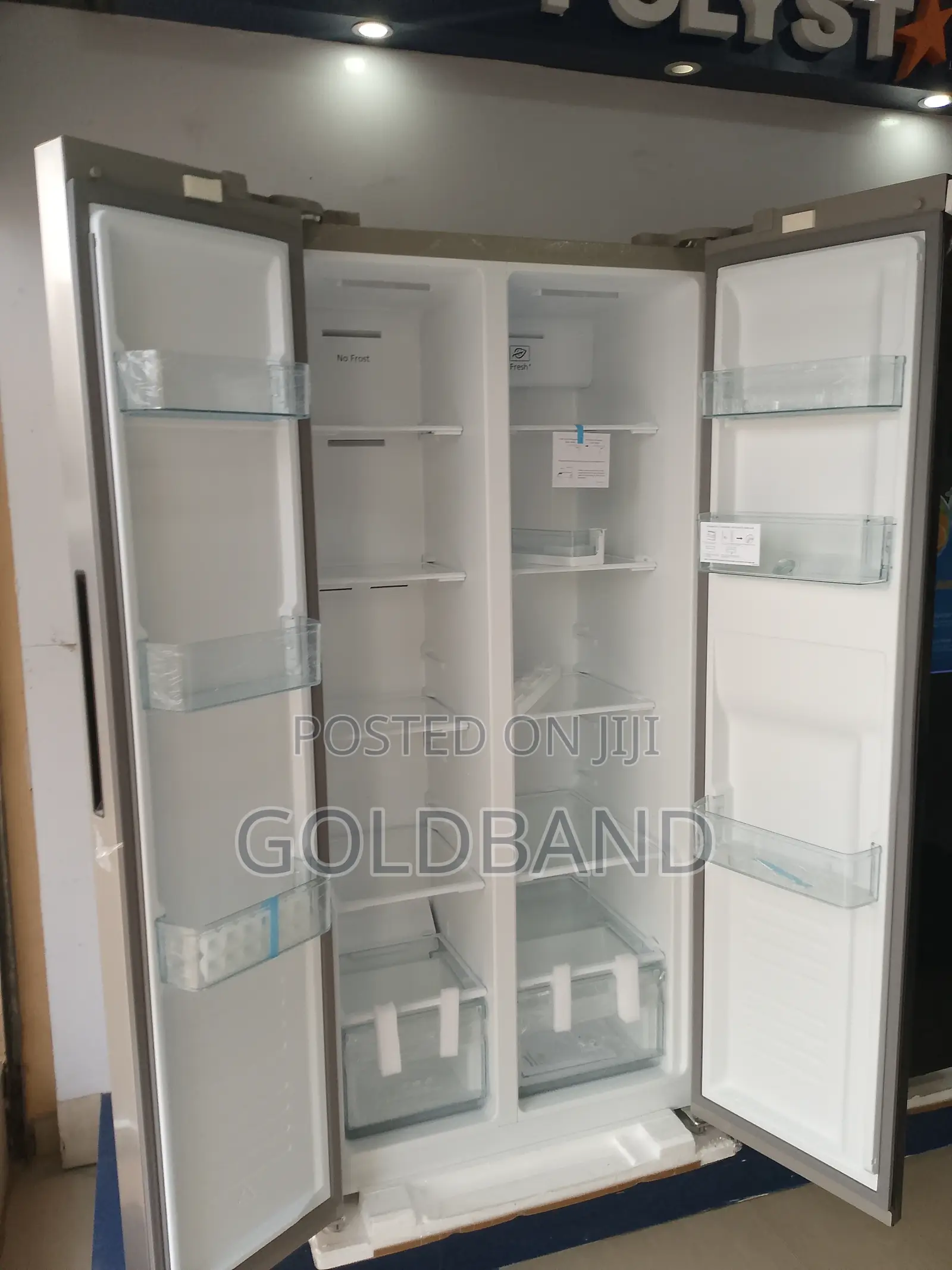 Modern "Pv-Sbs666wd-Inv" Polystar 436L Fridge
