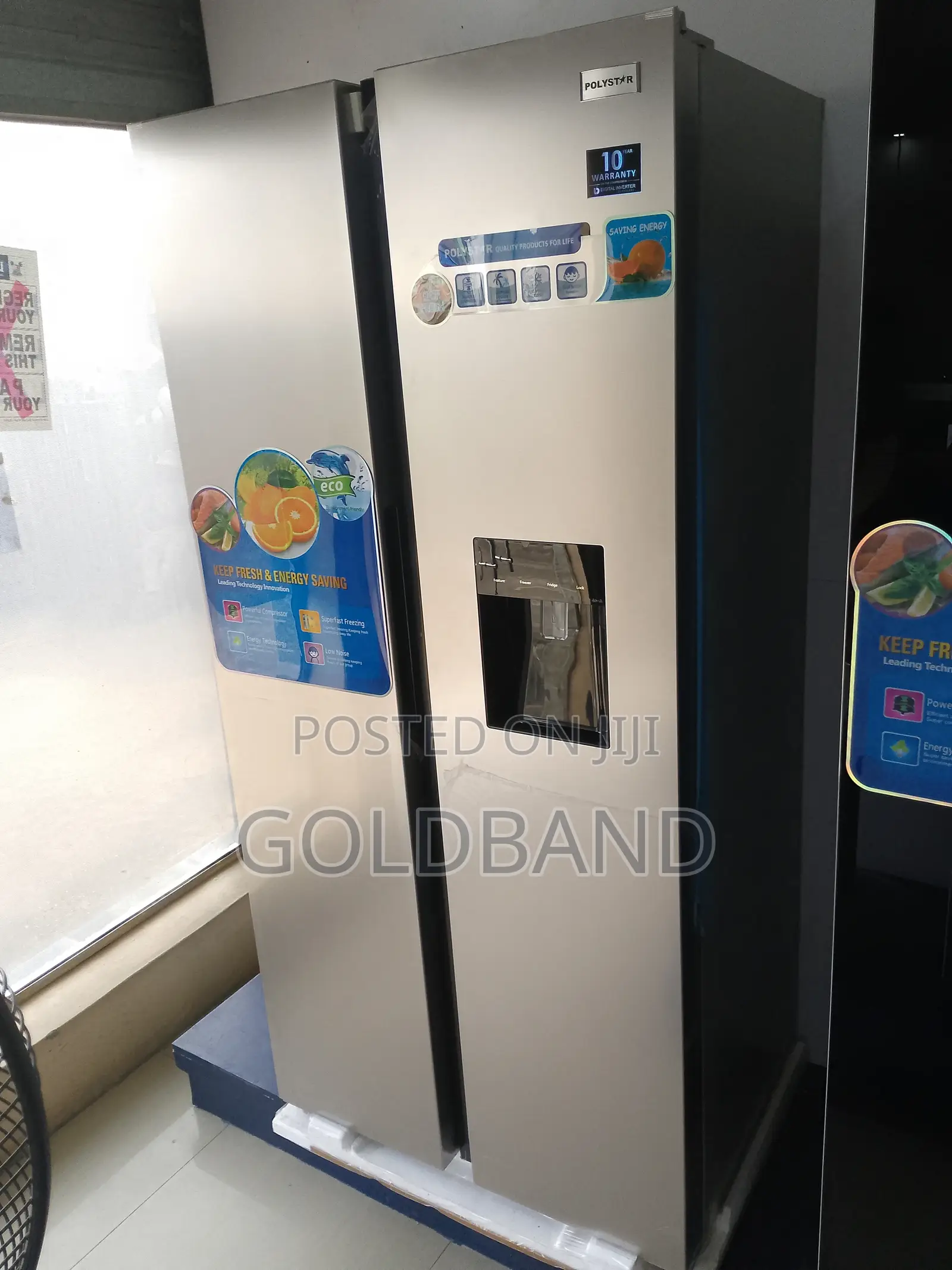 Best Premium 436L "Pv-Sbs666wd-Inv" Polystar Fridge
