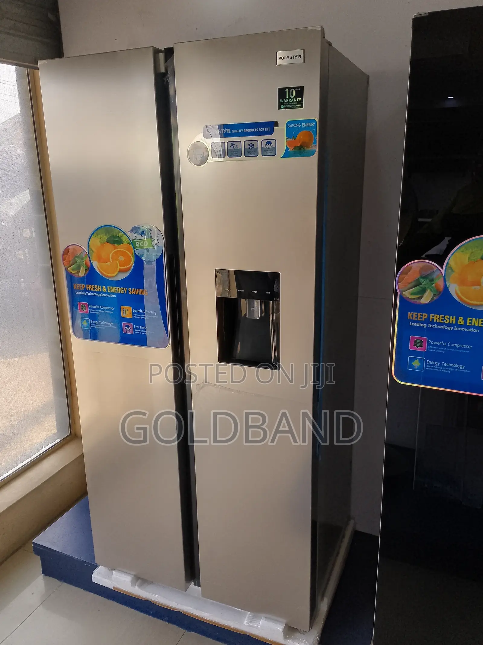 Relieble "Pv-Sbs666wd-Inv" 436L Polystar Fridge