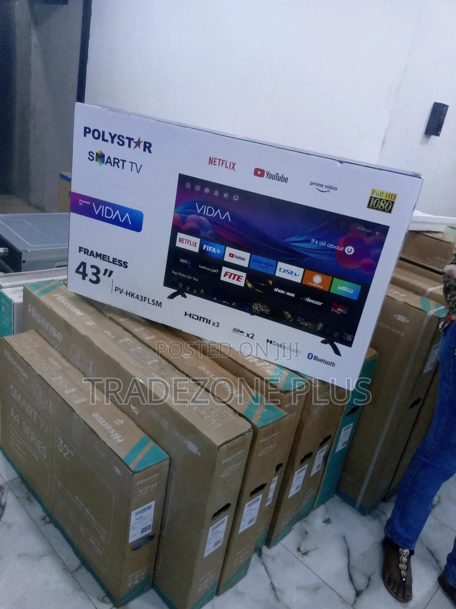 New Polystar 43inch Ultra HD
