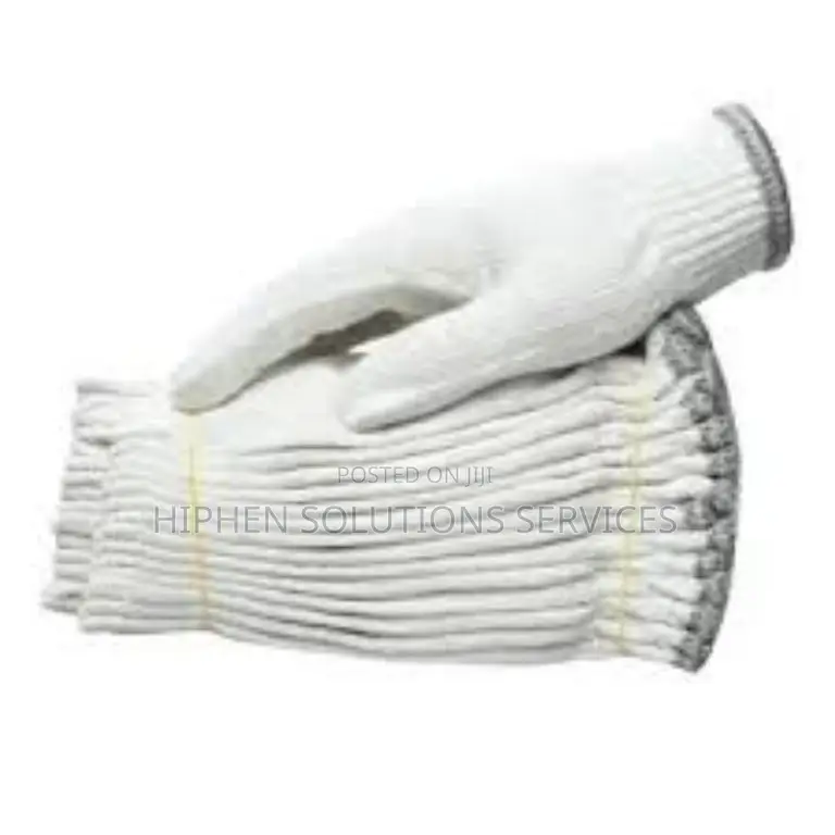 Heavy Duty Fabric Cotton Glove Knit For Men Women