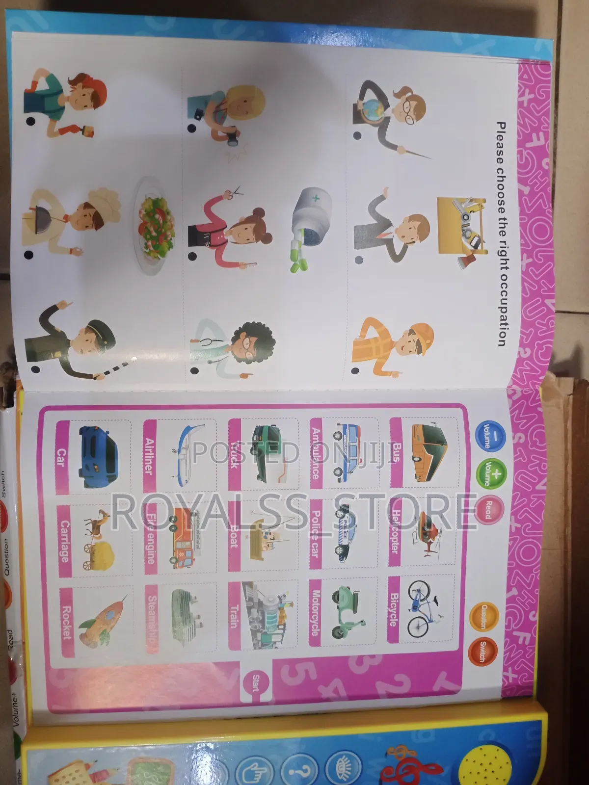Early Learning Educational E Book for Kids (Say No to Phone for Kids)