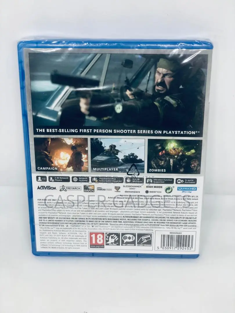 Call of Duty Black Ops Cold War for Ps 5