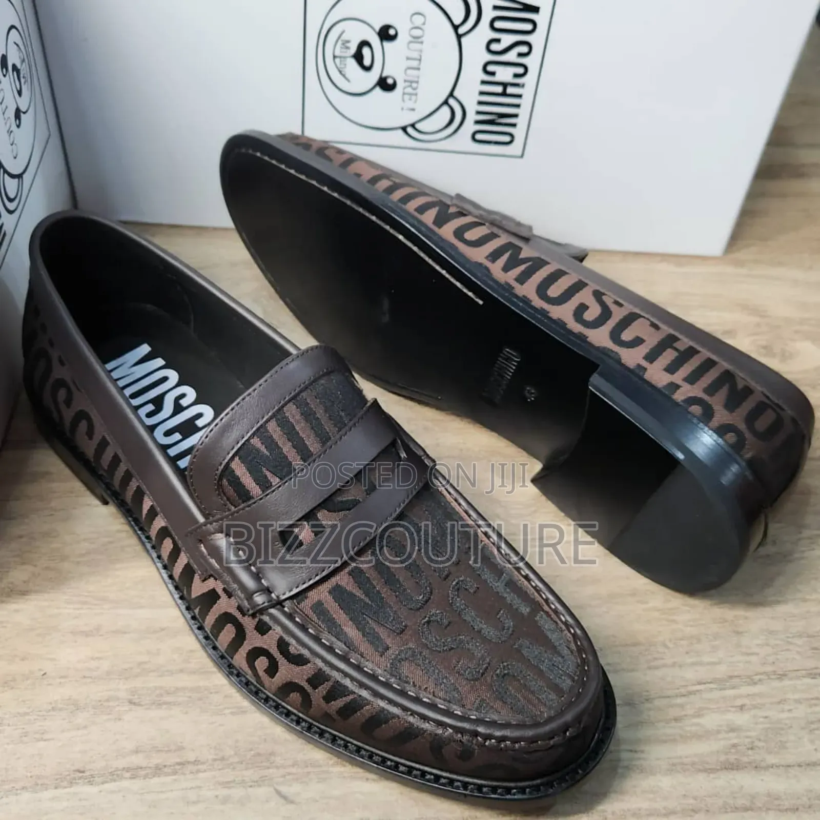 Original Moschino Loafers Available in Store
