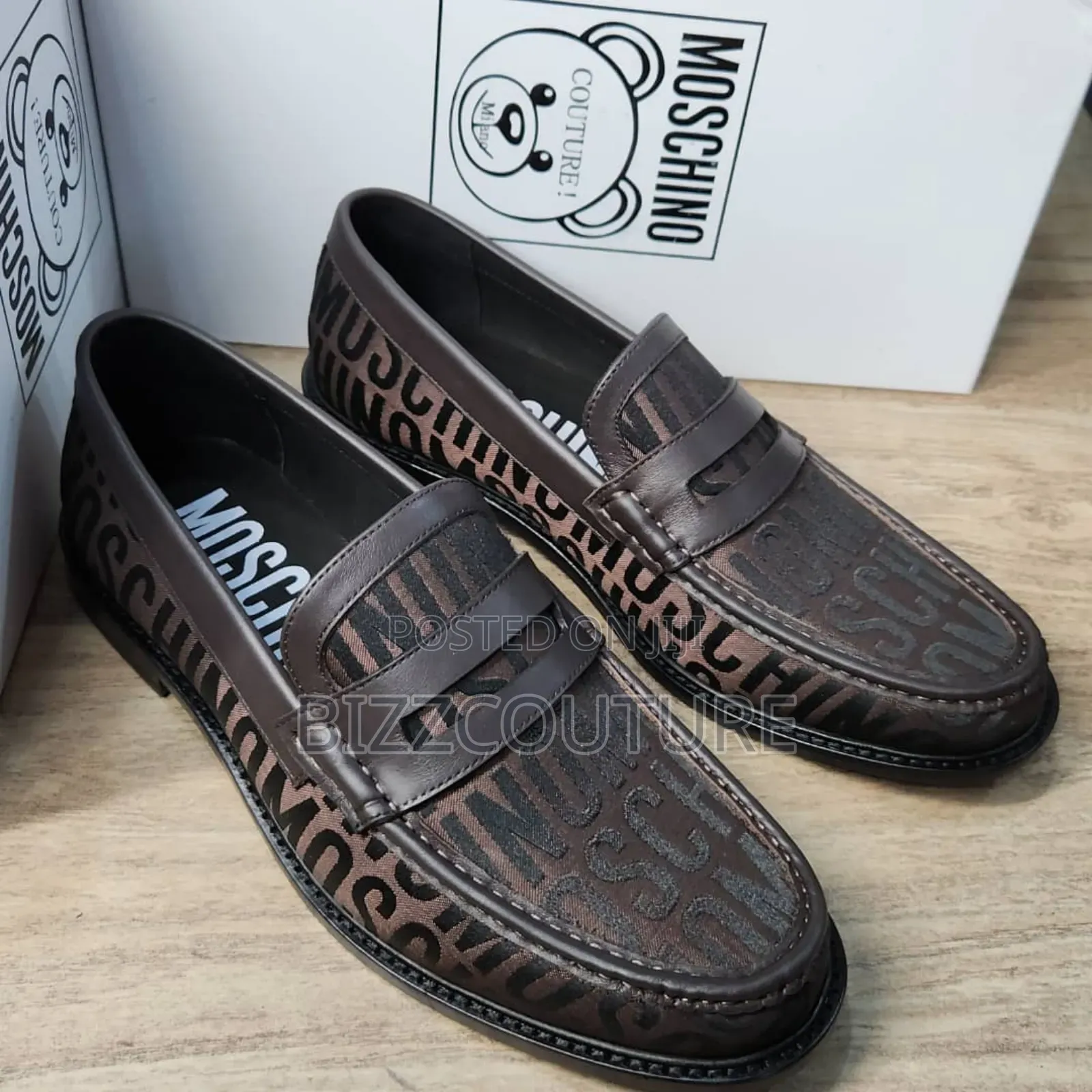 Original Moschino Loafers Available in Store