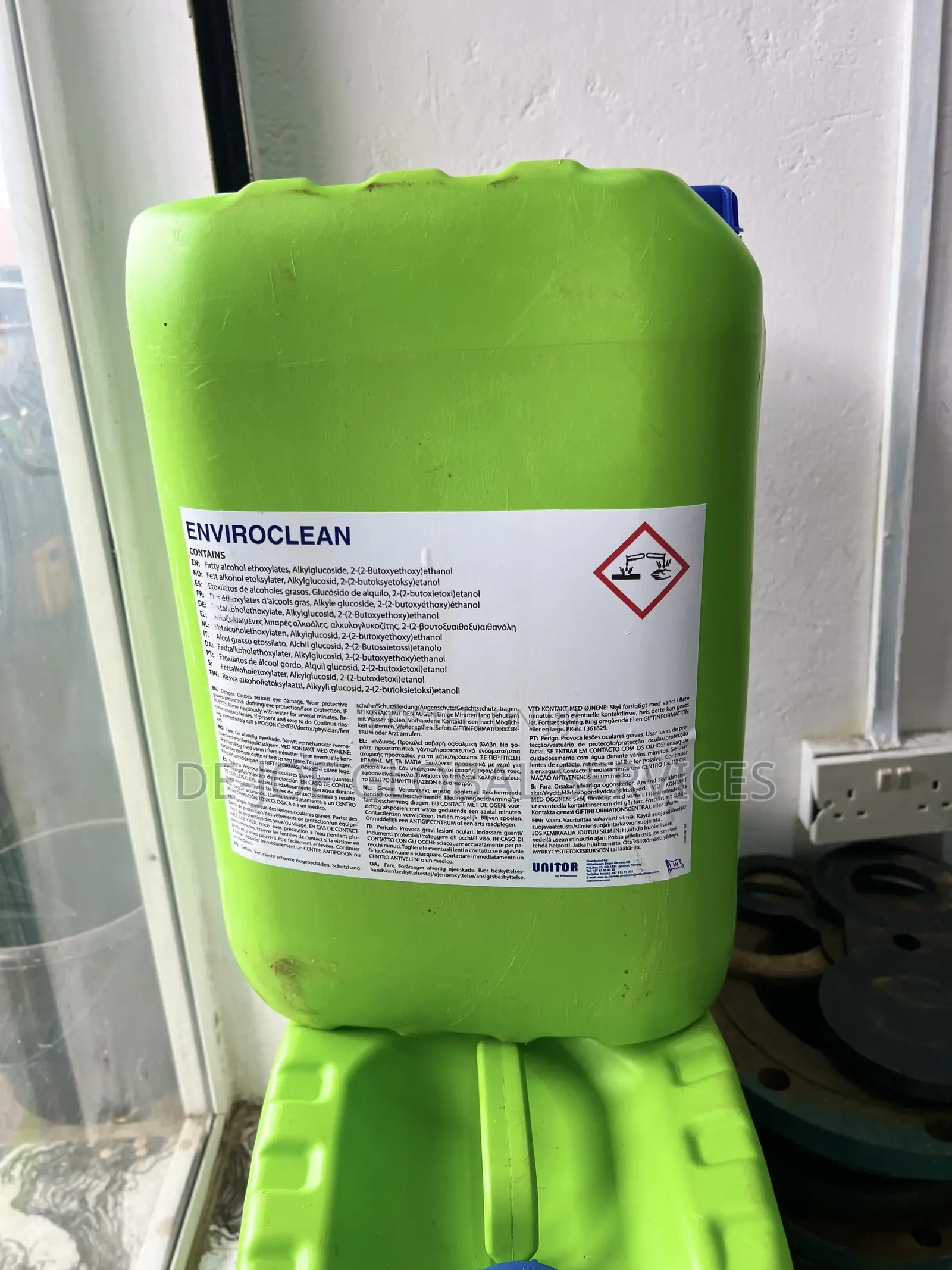 UNITOR ENVIROCLEAN 25ltrs Water Based Cleaner And Degreaser