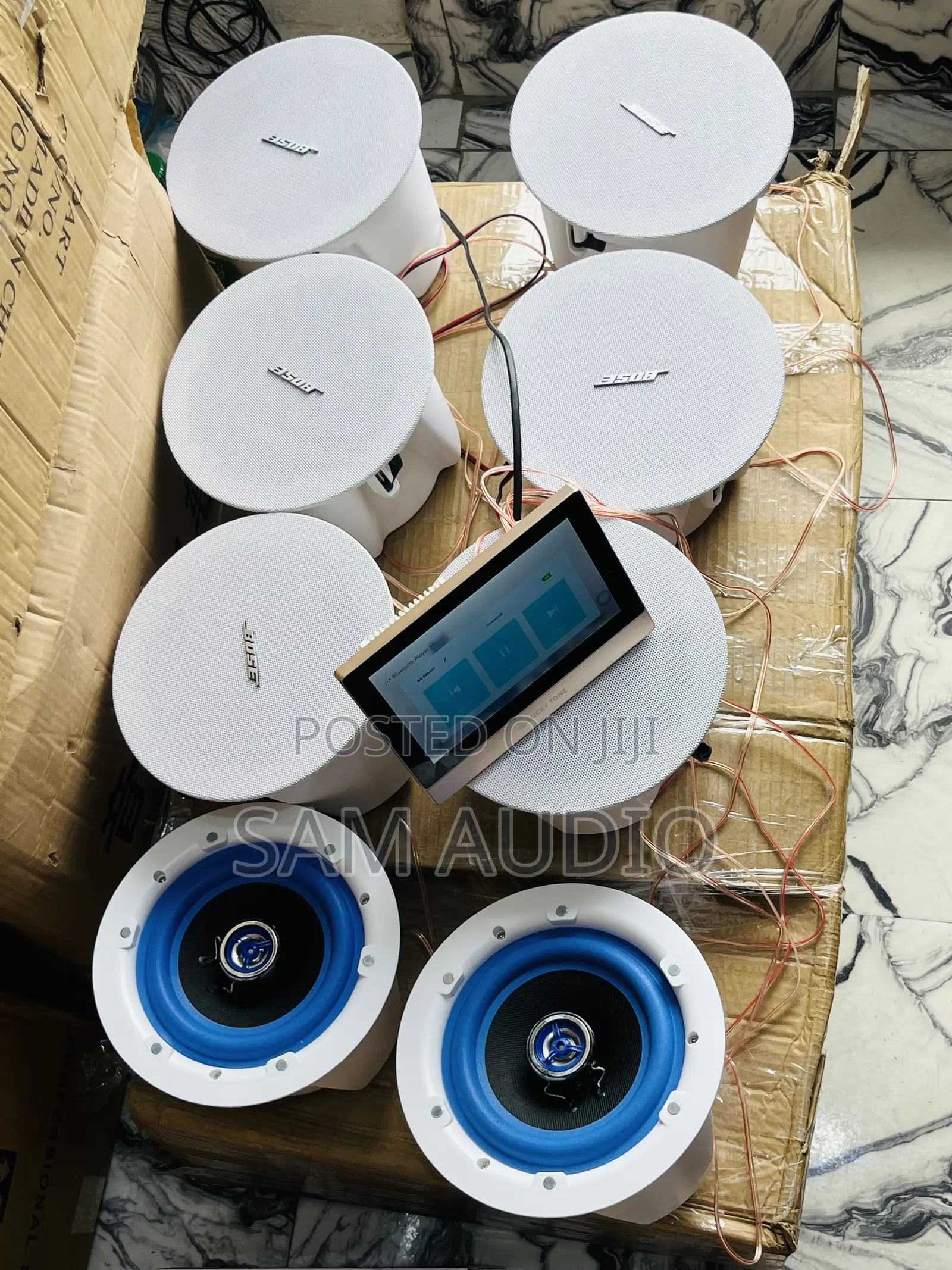 Bose Ceiling Speaker With One Inwall Alexa