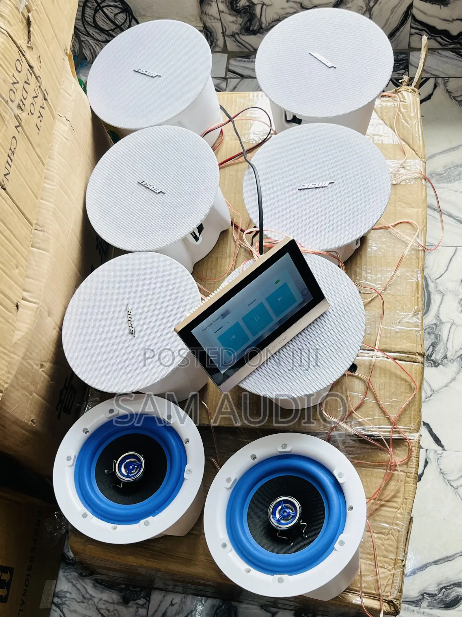 Bose Ceiling Speaker With One Inwall Alexa