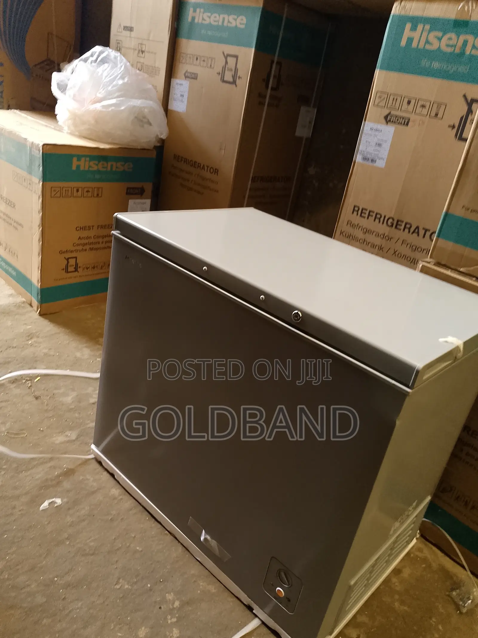 New Standard 217L Fc370sh Hisense Chest Freezer