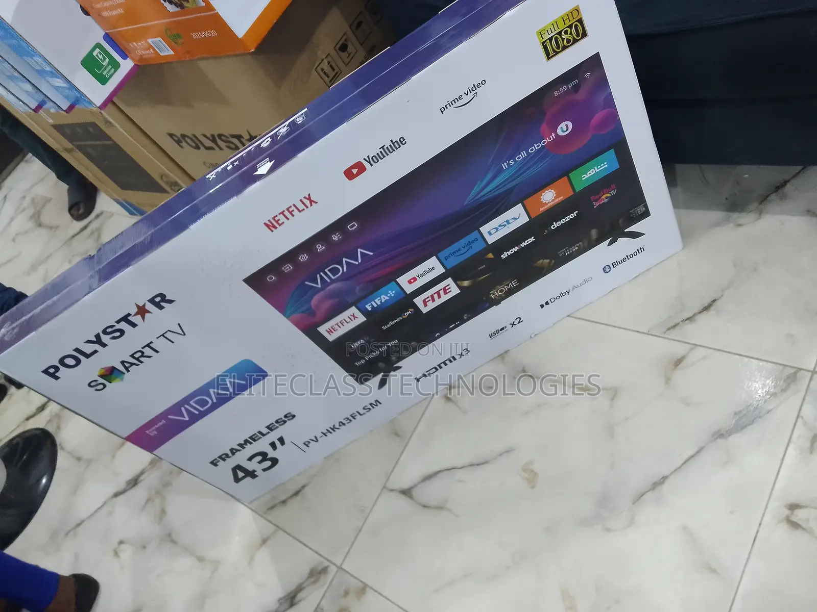 Premium Selling Polystar Smart TV-43 Inches