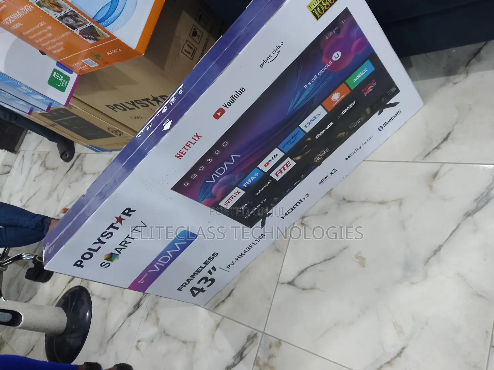 Excellent Polystar Smart TV-43 Inches