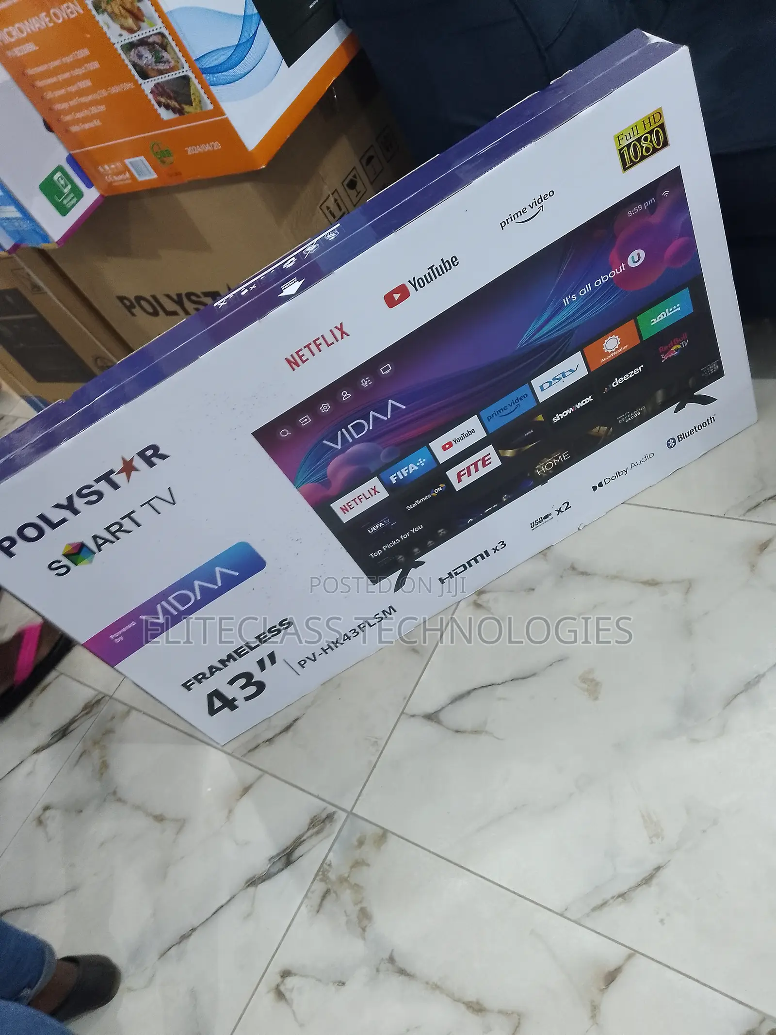 Excellent Polystar Smart TV-43 Inches