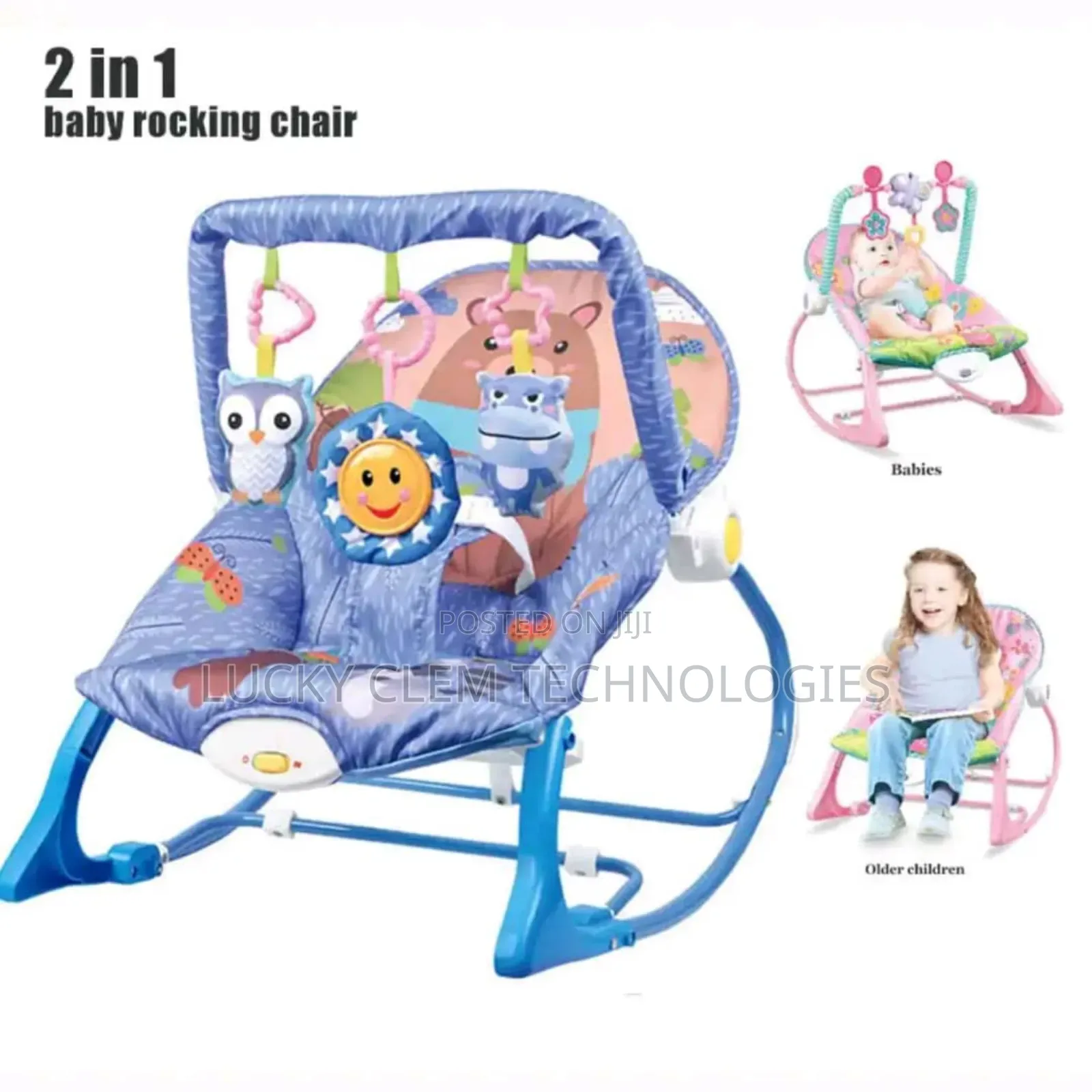 2 in 1 Baby Rocking Chair
