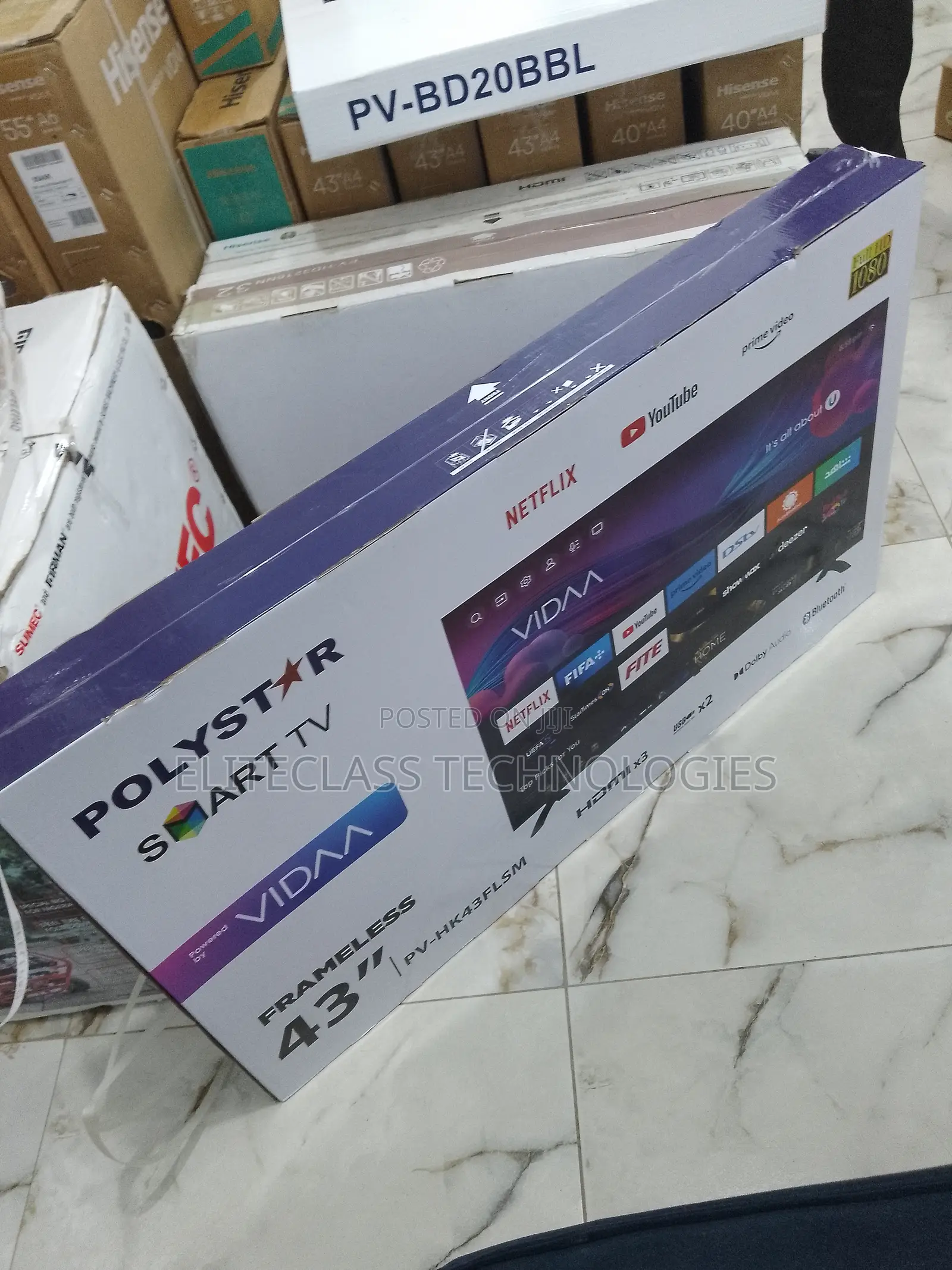 The Quality Grade Polystar Smart Tv- 43 Inches