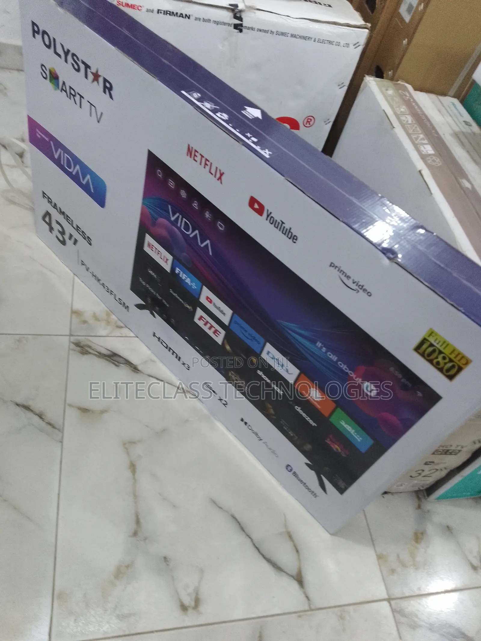 The Quality Grade Polystar Smart Tv- 43 Inches