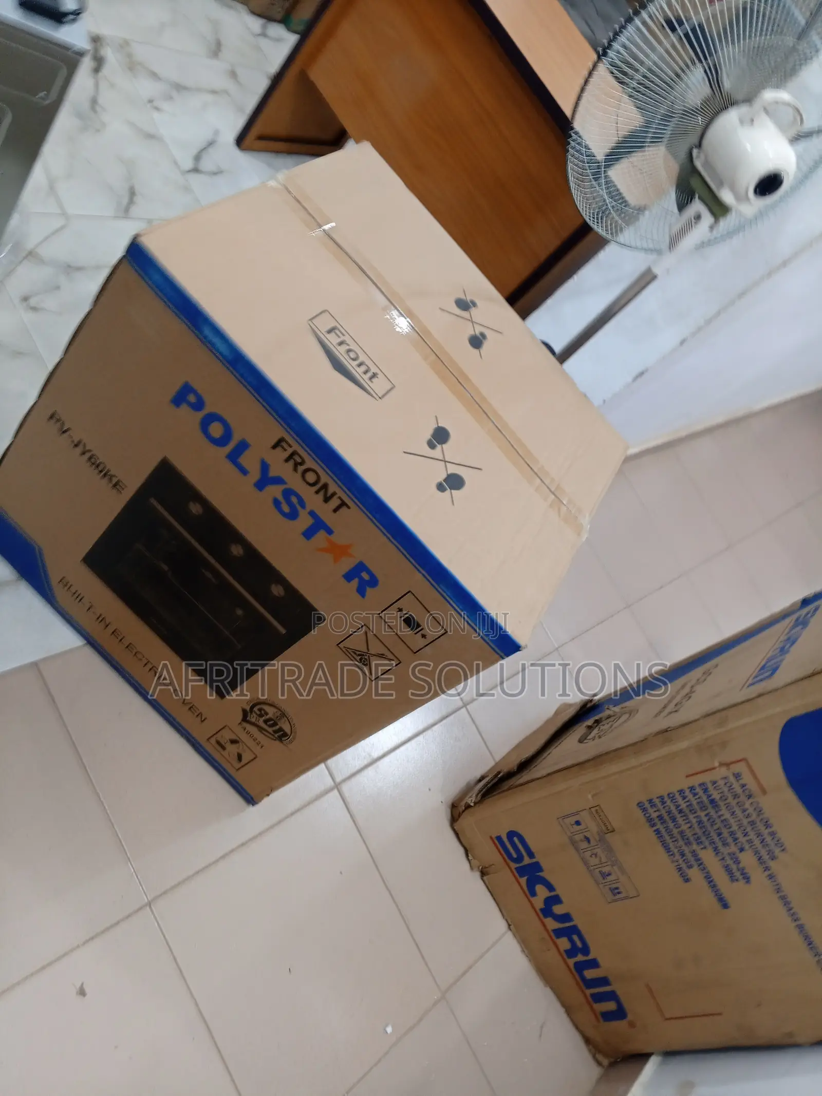 POLYSTAR Electric Oven + Grill (Built-In) With Tough Glass