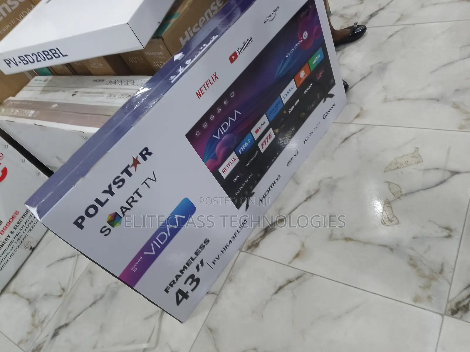 Standard Polystar Smart Tv-43 Inches