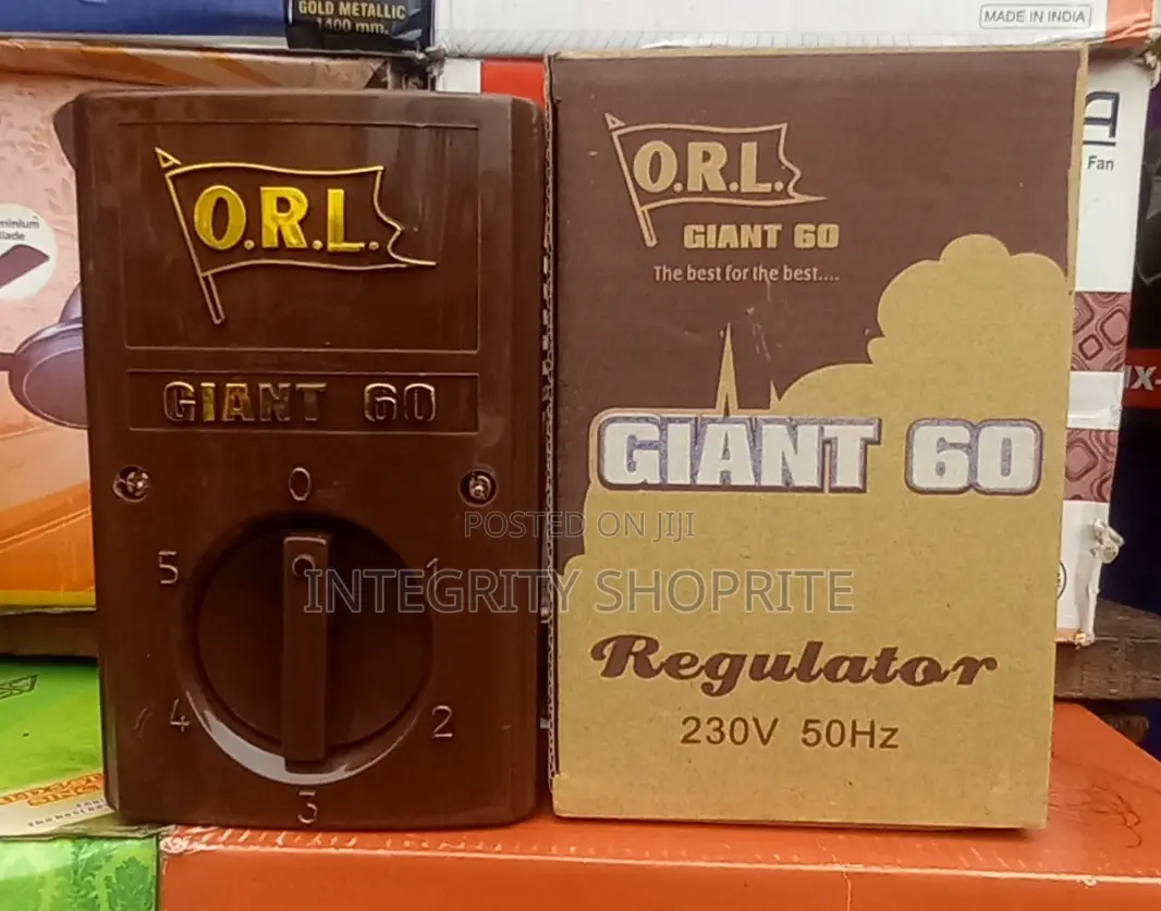Orl Fan Regulator - Giant 60 5 Speed