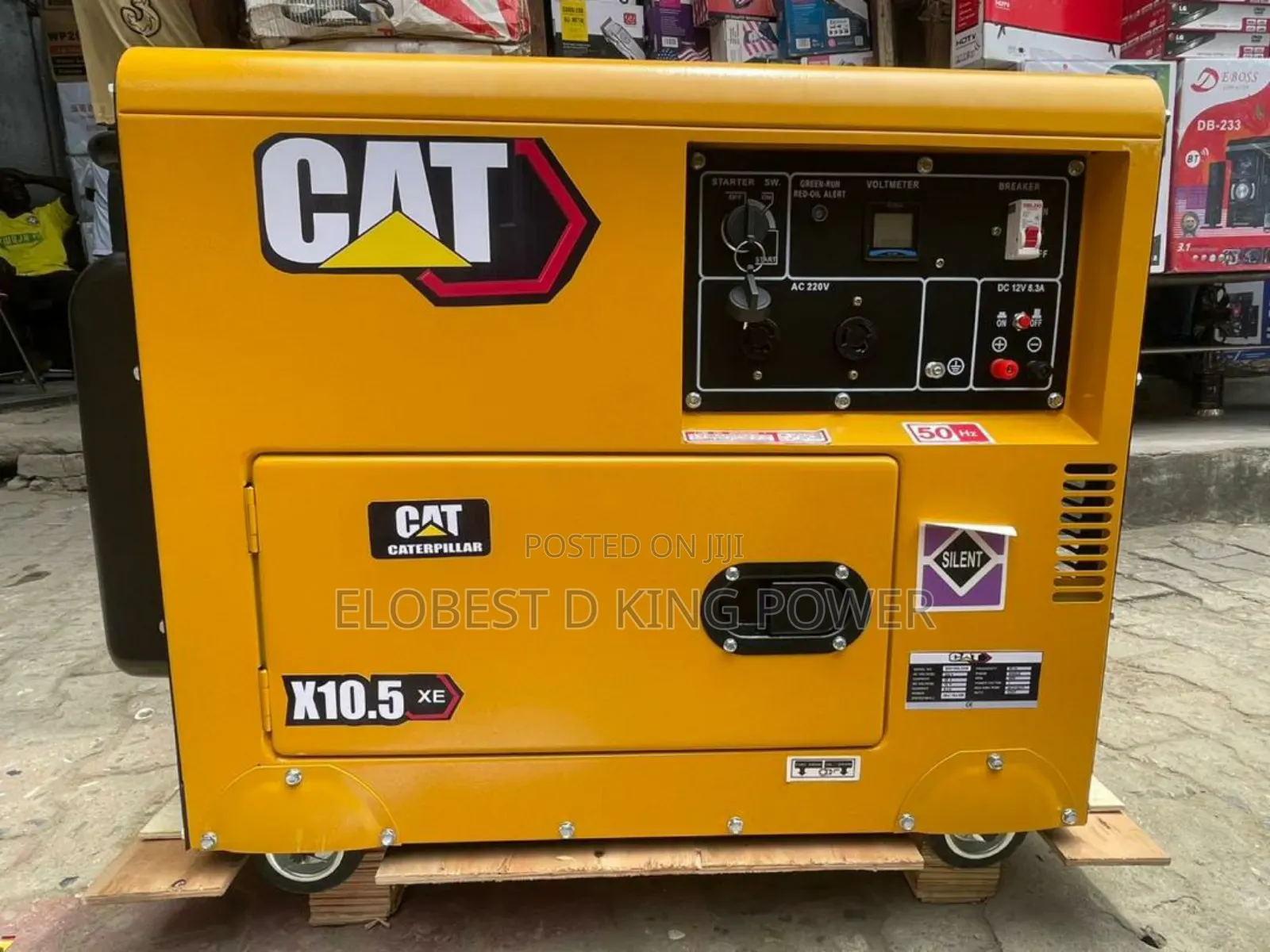 10kva CAT Diesel Soundproof Generator Key Start