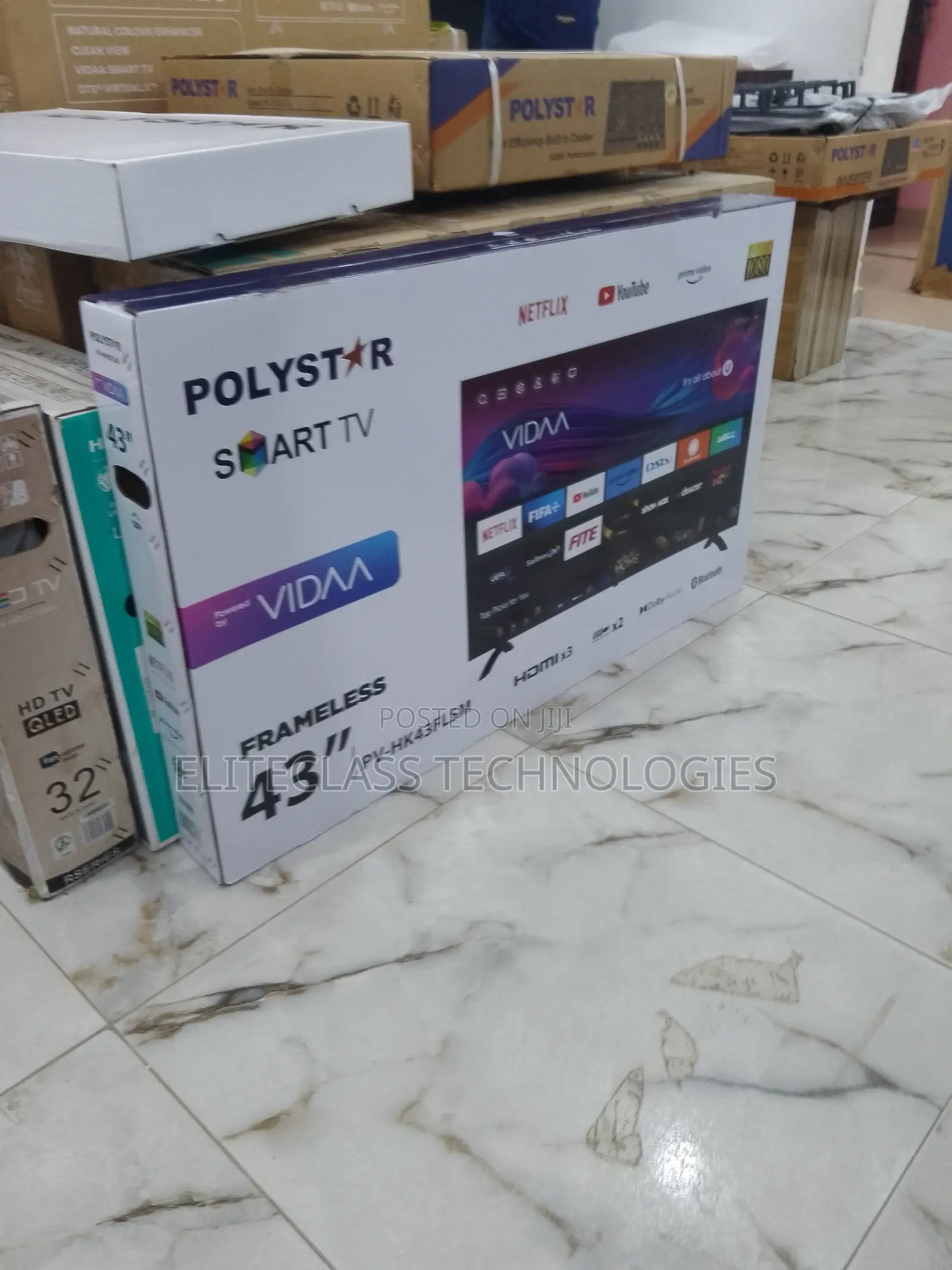 Top Choice Polystar Smart Tv-43 Inches